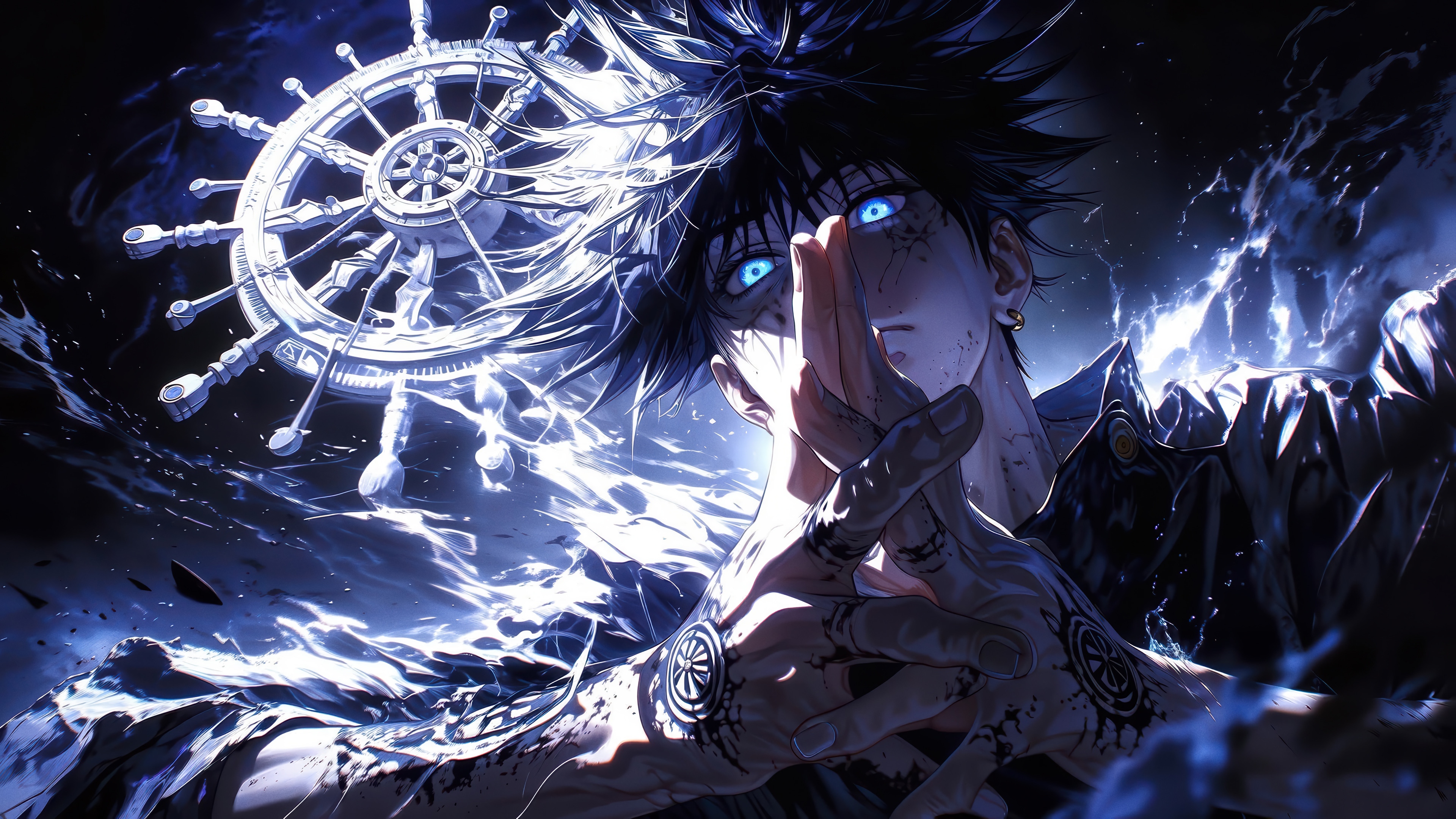 Megumi Fushiguro from Jujutsu Kaisen in 4K HD Wallpaper