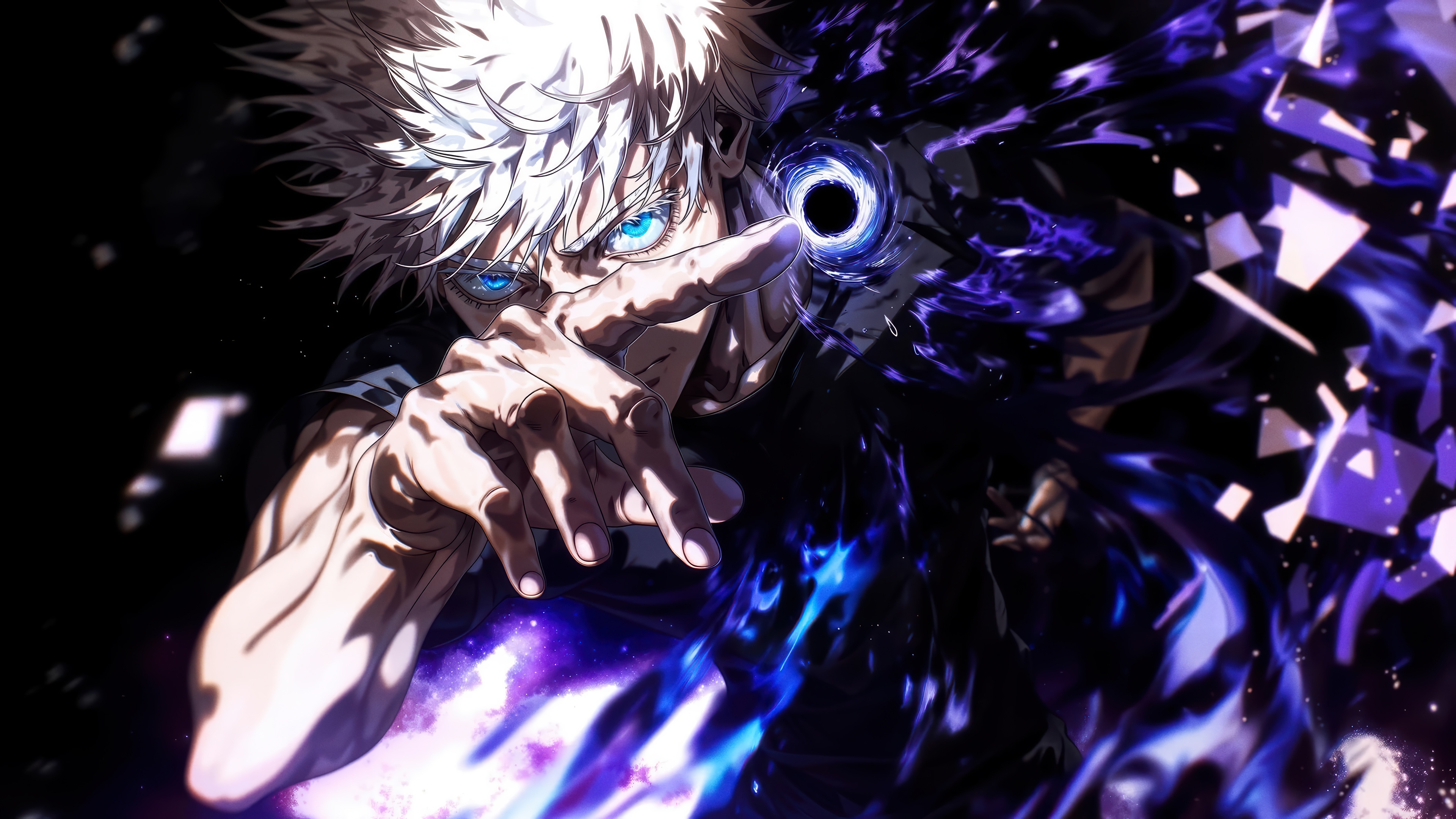Satoru Gojo from Jujutsu Kaisen 4K HD Wallpaper