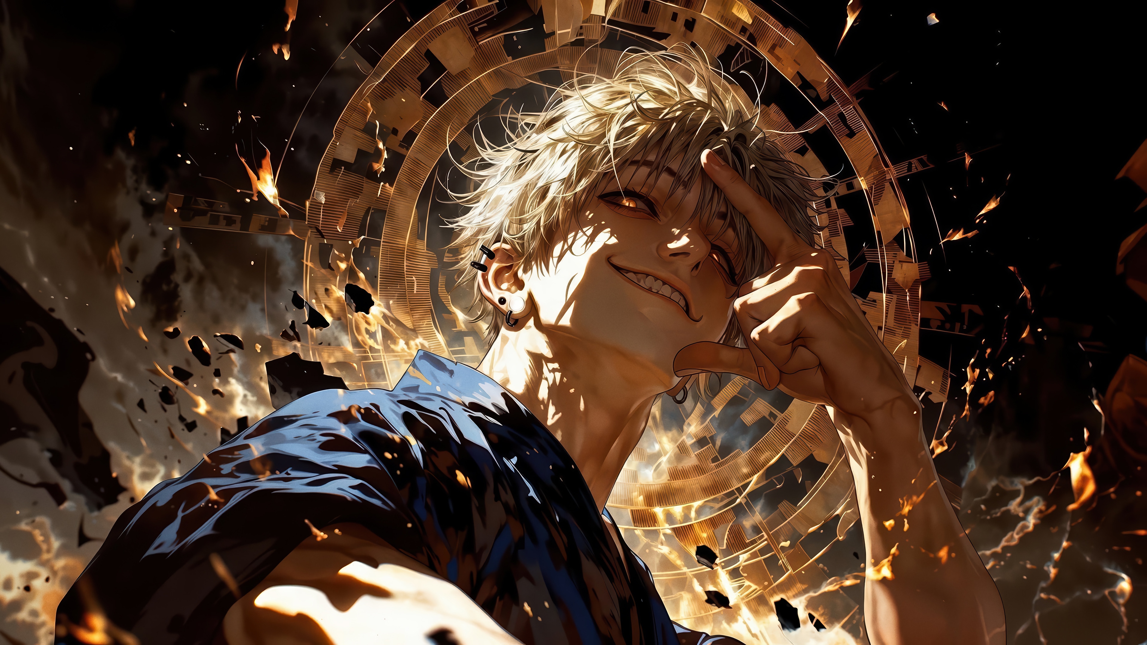 Naoya Zenin from Jujutsu Kaisen 4K HD Wallpaper