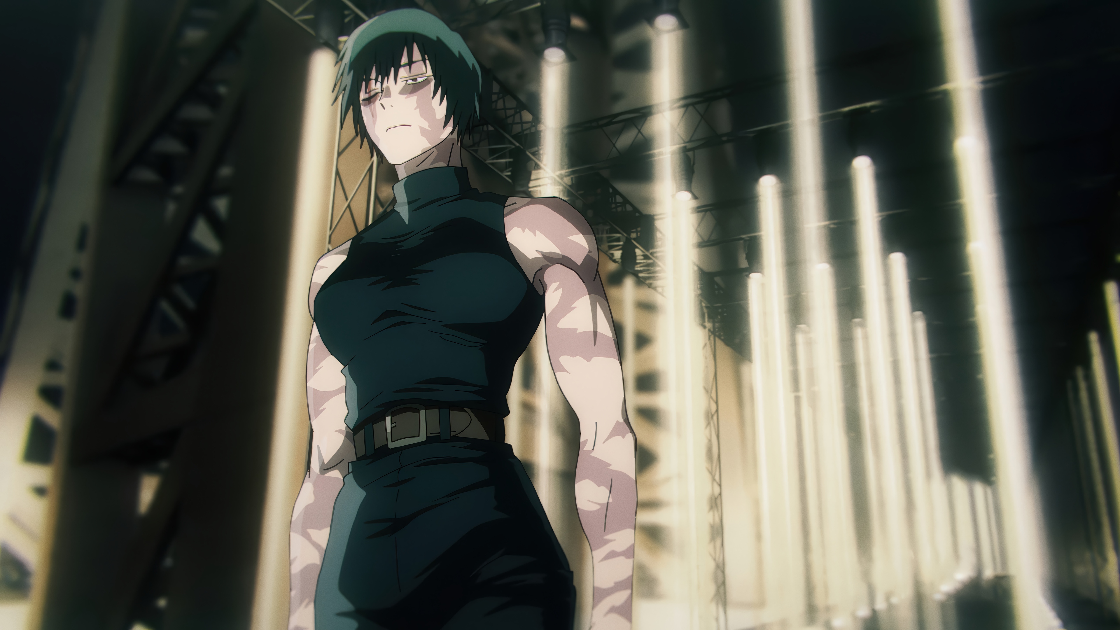 Maki Zenin in Jujutsu Kaisen 4K HD Wallpaper