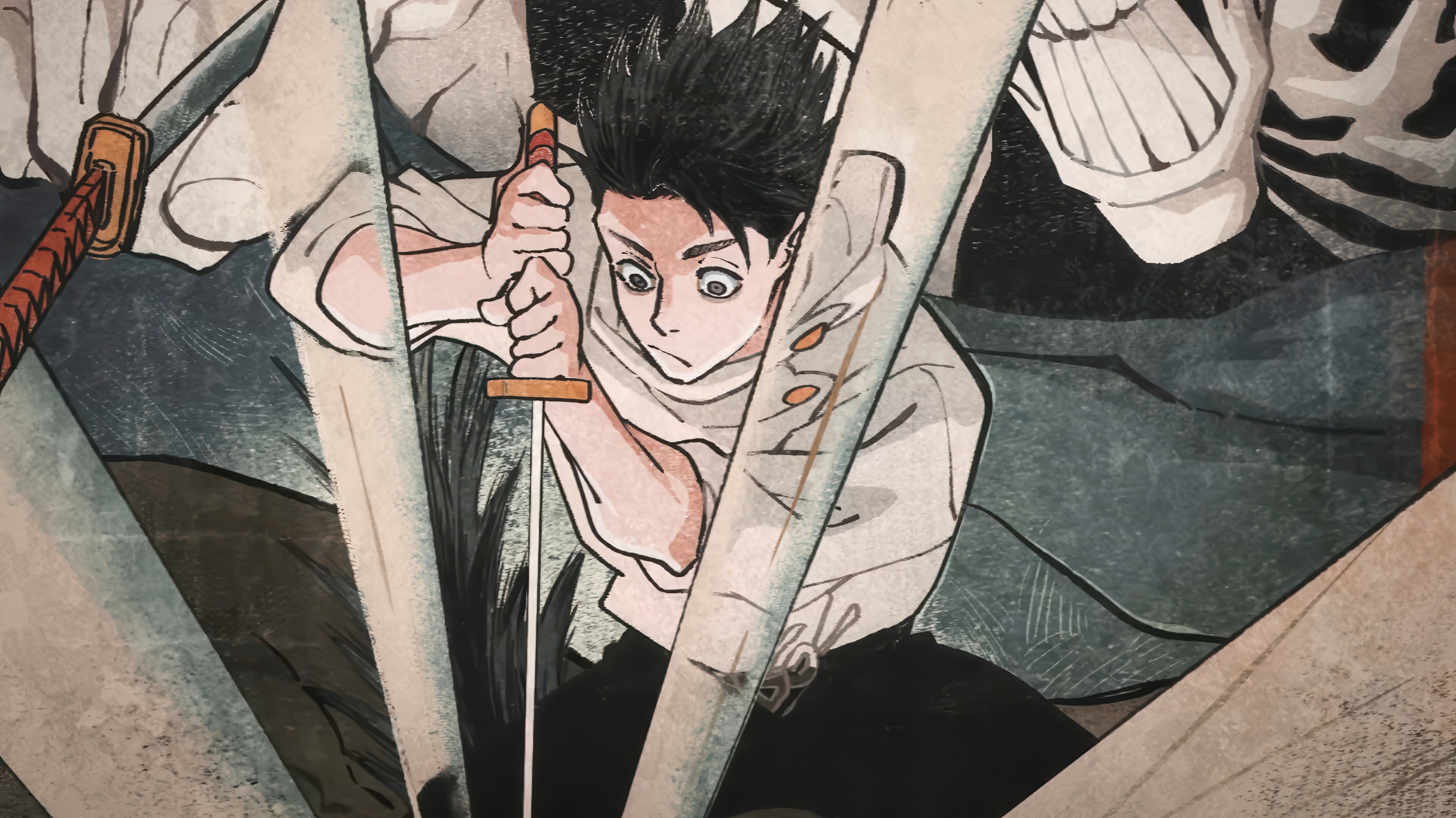 Yuta Okkotsu from Jujutsu Kaisen in 4K HD Wallpaper