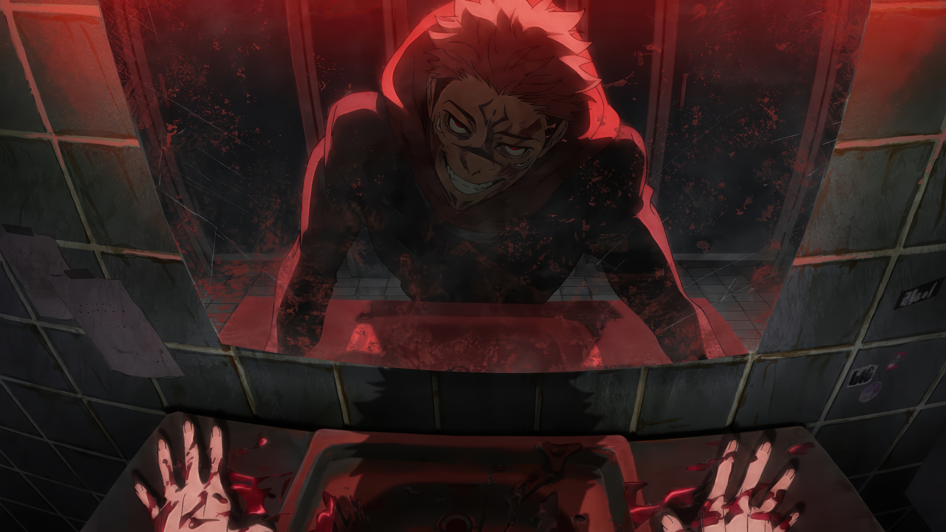 Sukuna in Jujutsu Kaisen 4K HD Wallpaper