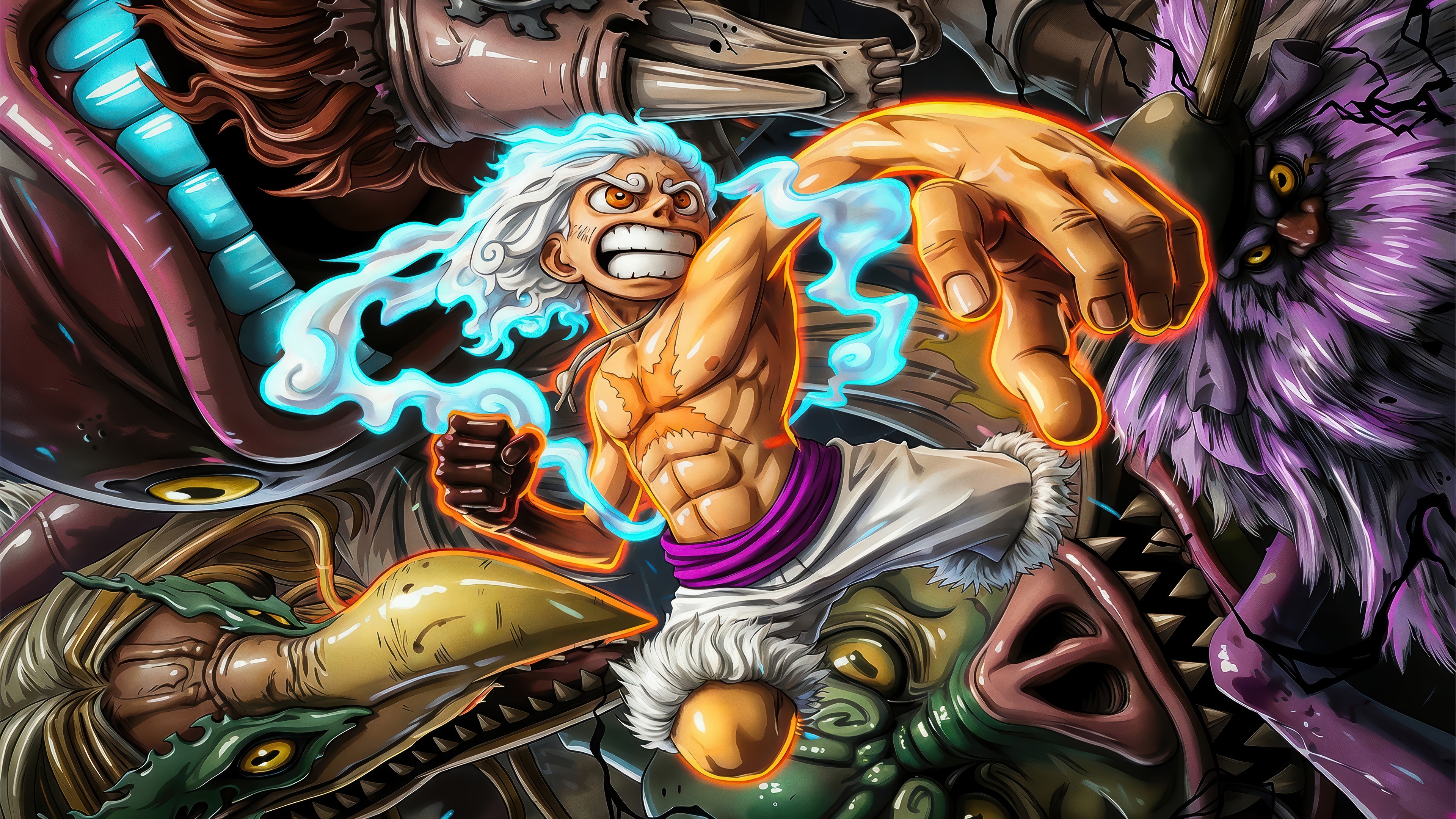 Monkey D. Luffy in One Piece 4K HD Wallpaper