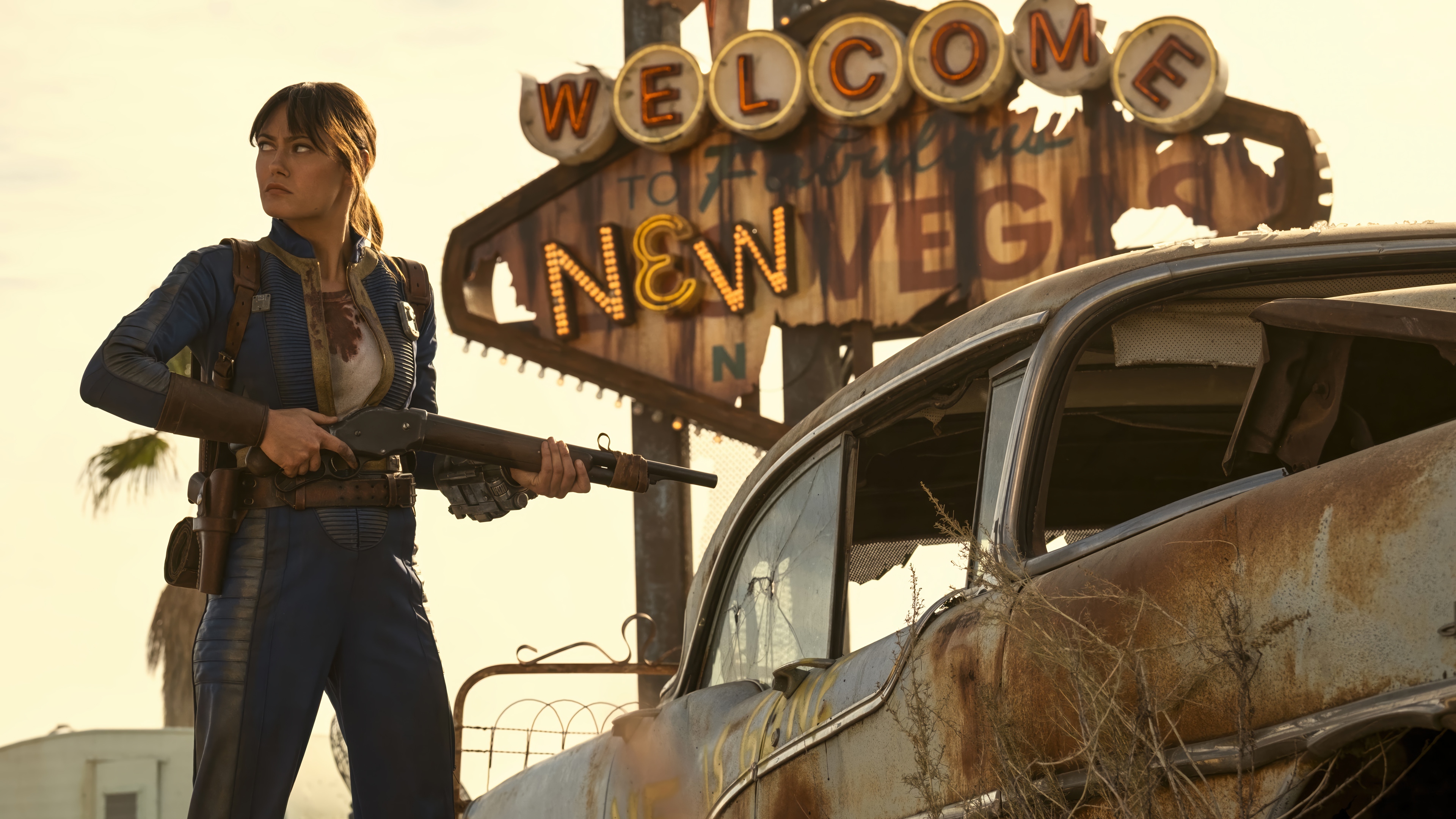 Ella Purnell in Fallout Series 4K HD Wallpaper