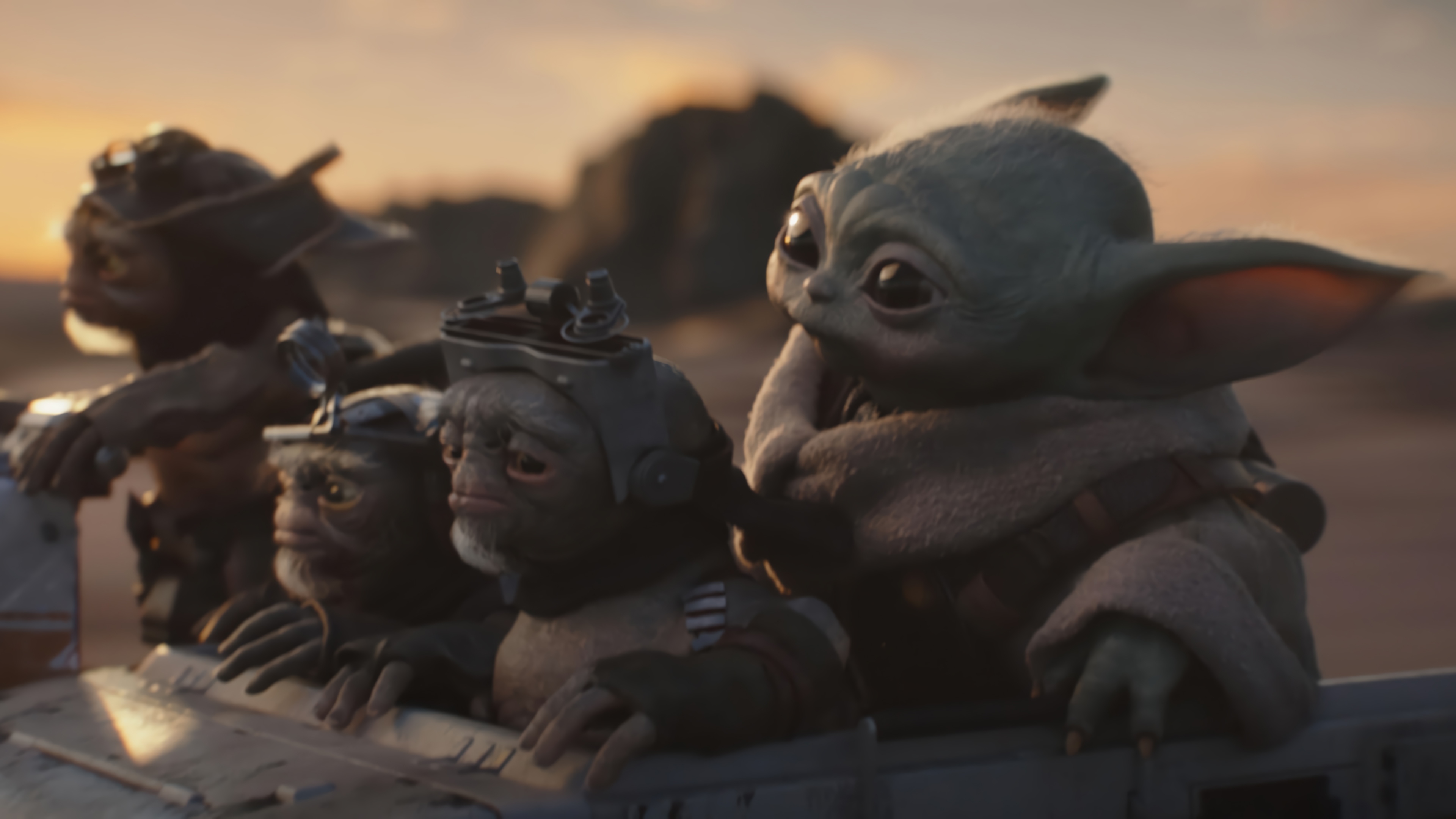 The Mandalorian and Grogu in 4K HD Wallpaper