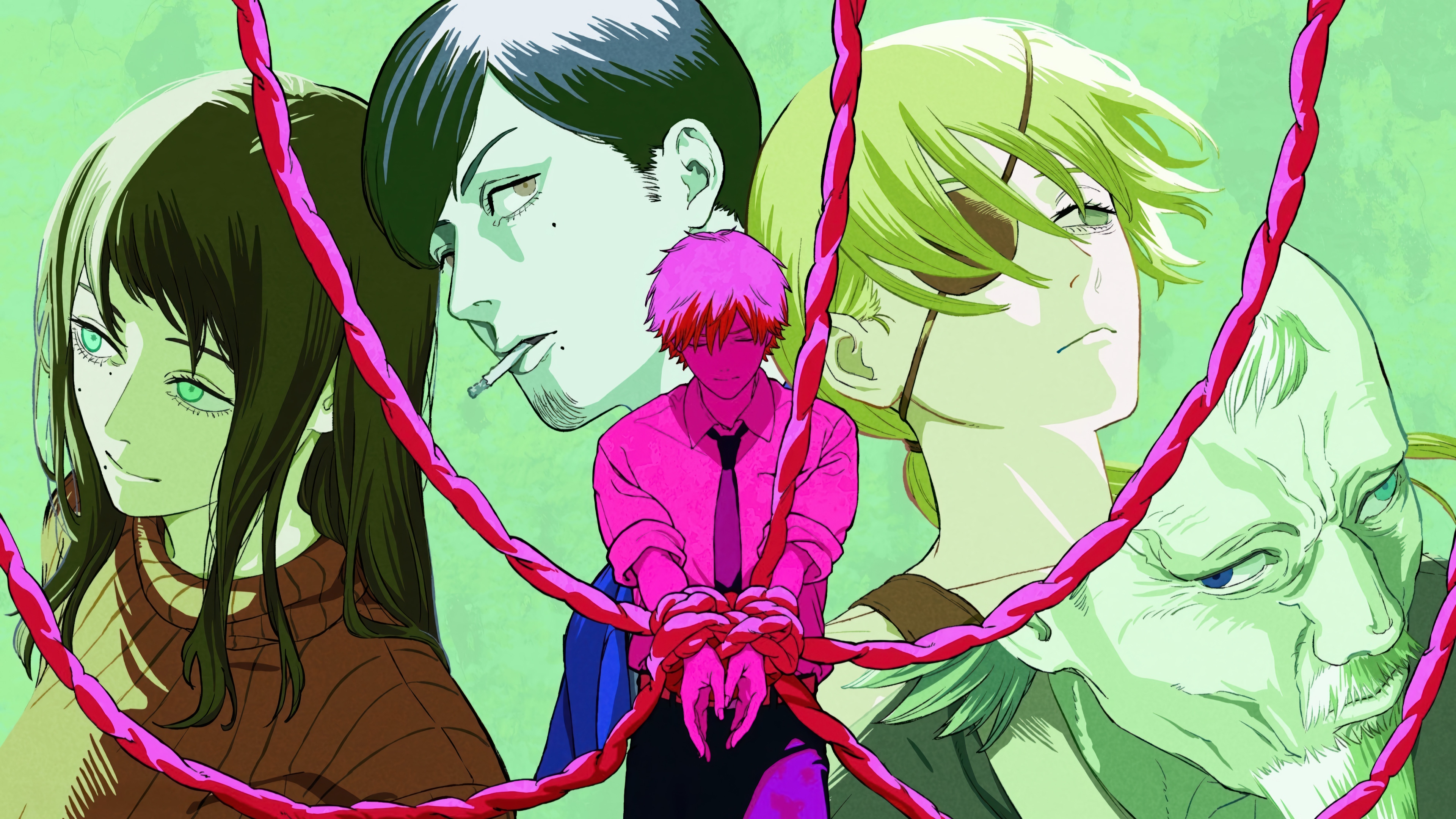 Chainsaw Man 4K HD Wallpaper
