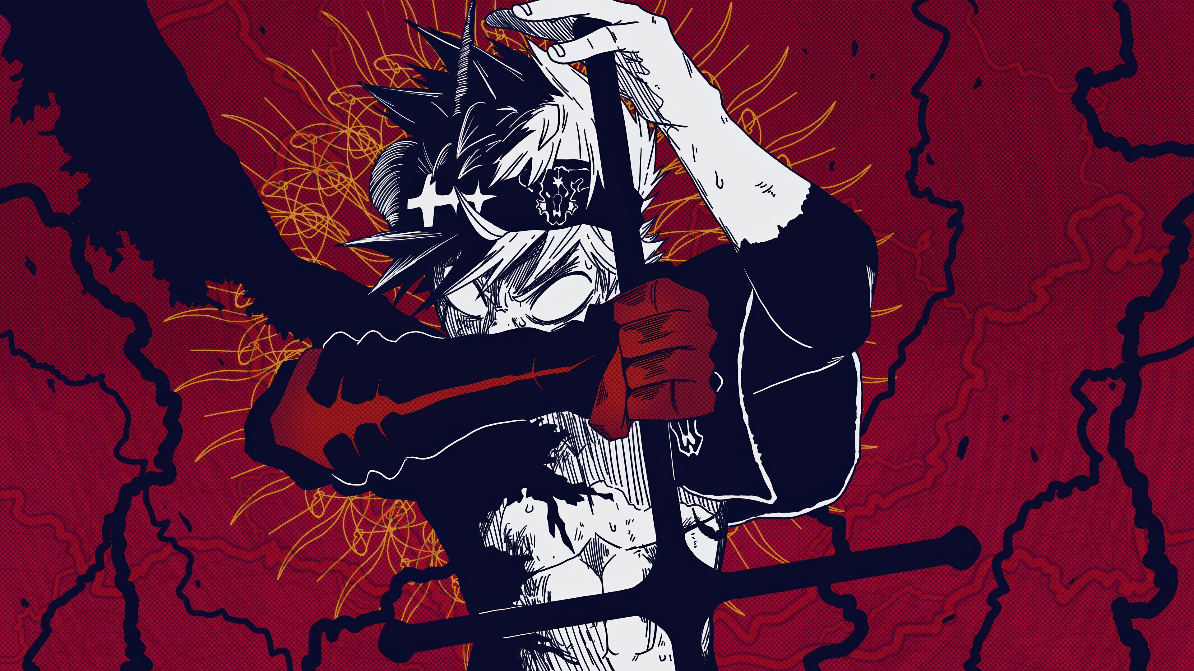 Asta from Black Clover in 4K HD Wallpaper