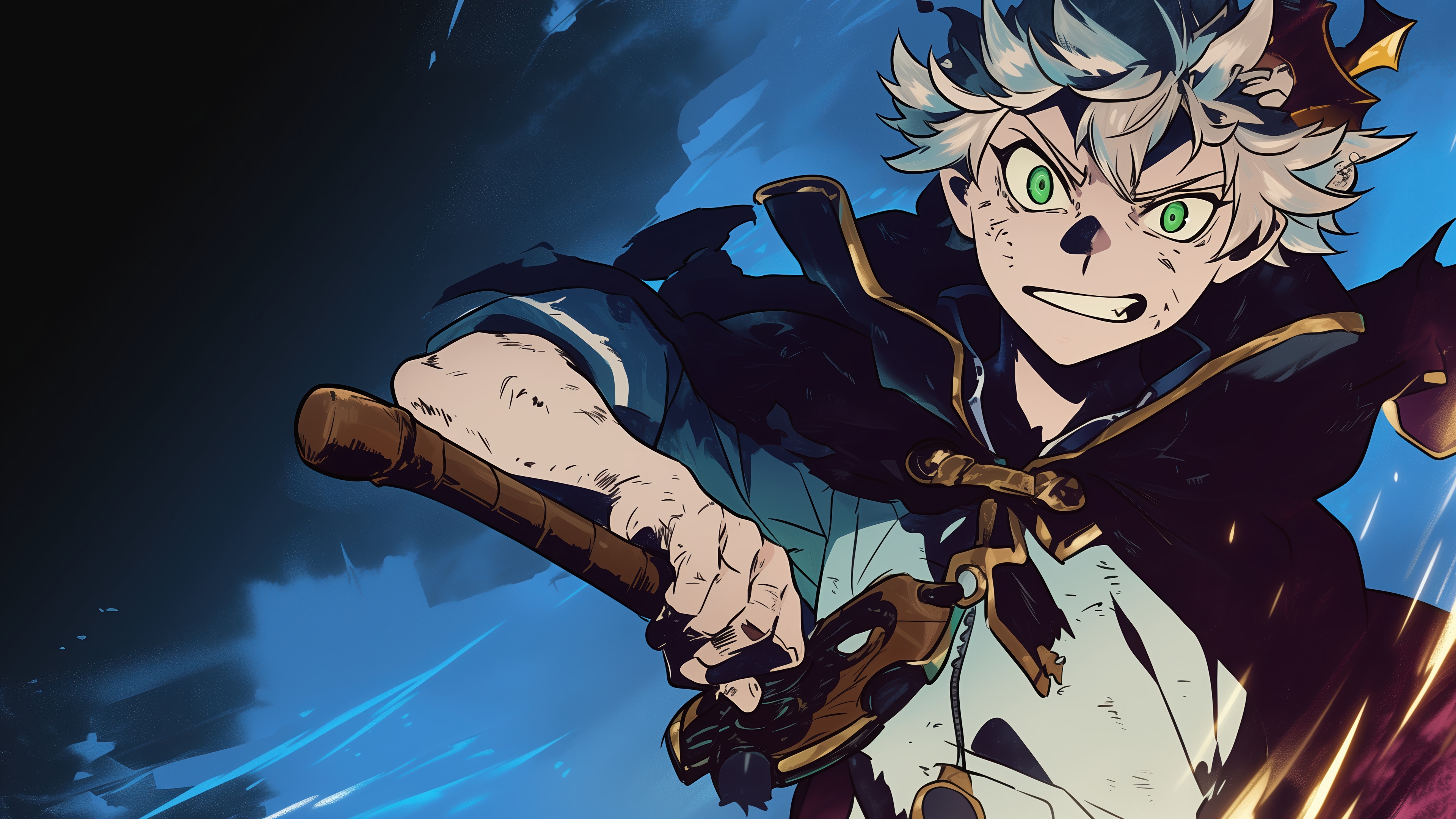 Asta from Black Clover in 4K HD Wallpaper