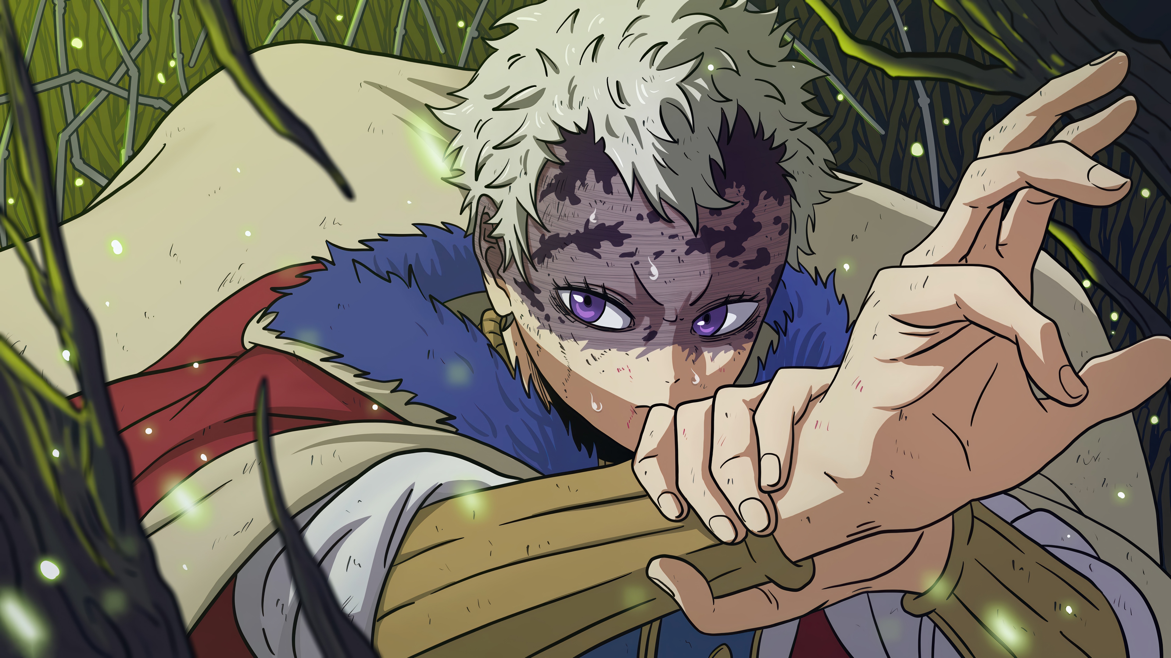 William Vangeance in Black Clover 4K HD Wallpaper
