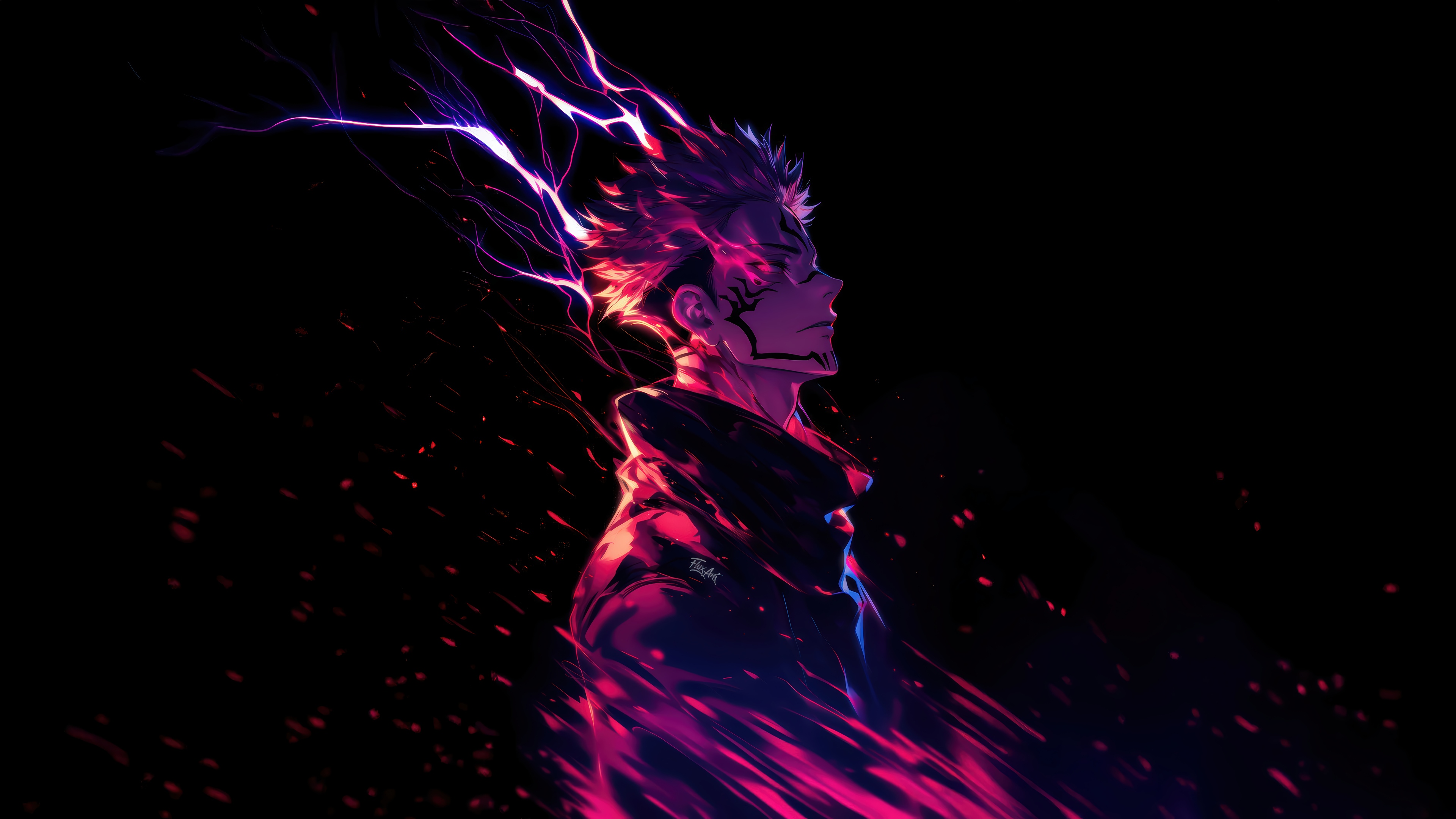 Sukuna from Jujutsu Kaisen in 4K HD Wallpaper