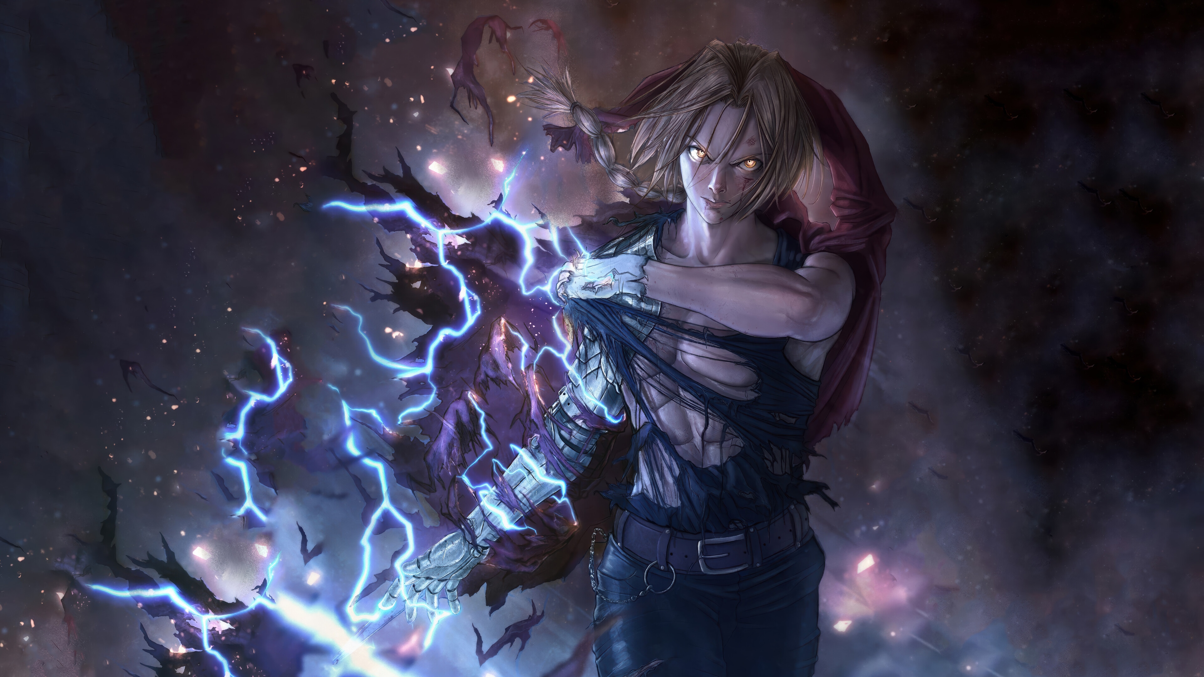Edward Elric from Fullmetal Alchemist in 4K HD Wallpaper