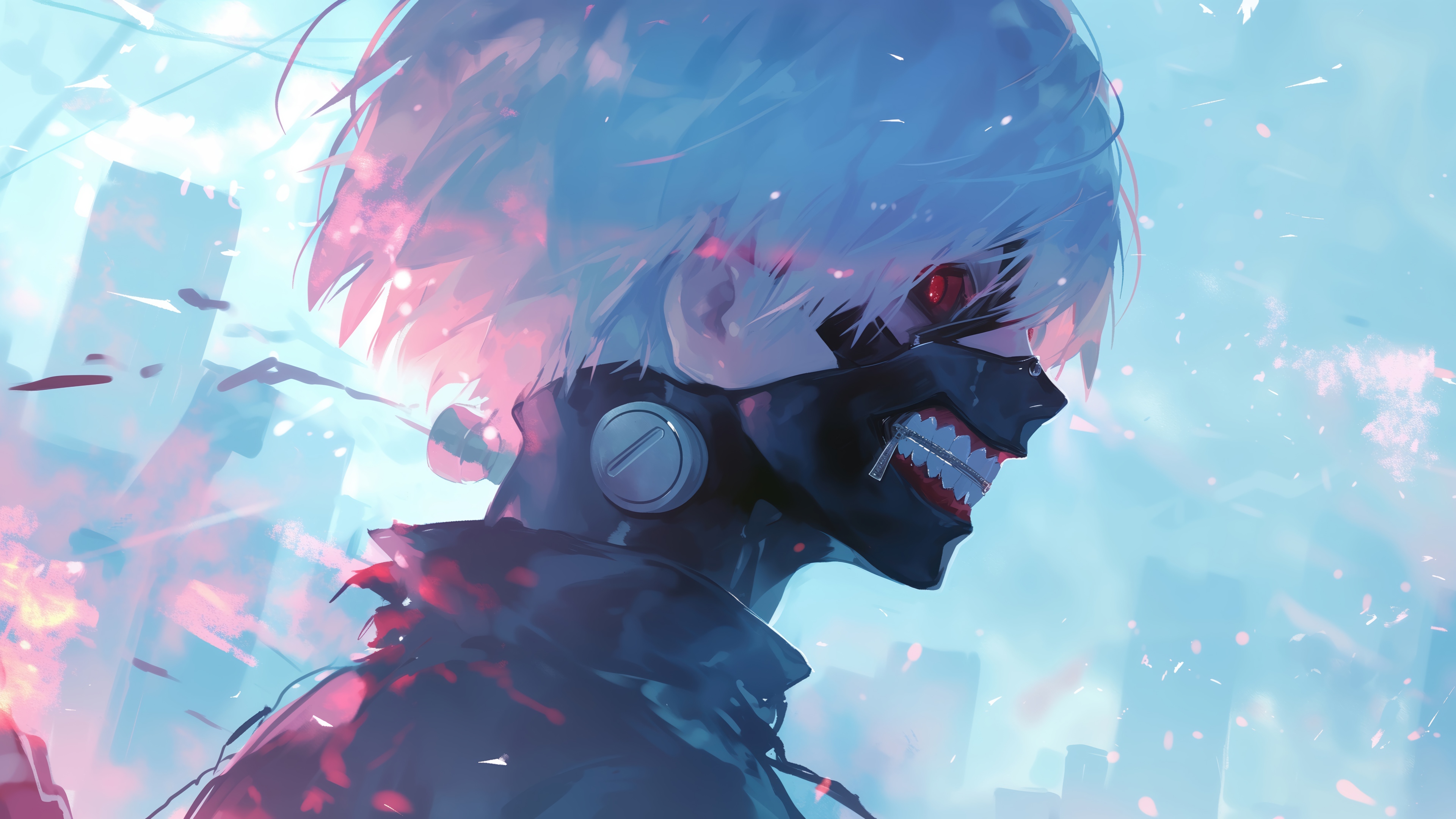 Ken Kaneki from Tokyo Ghoul in 4K HD Wallpaper
