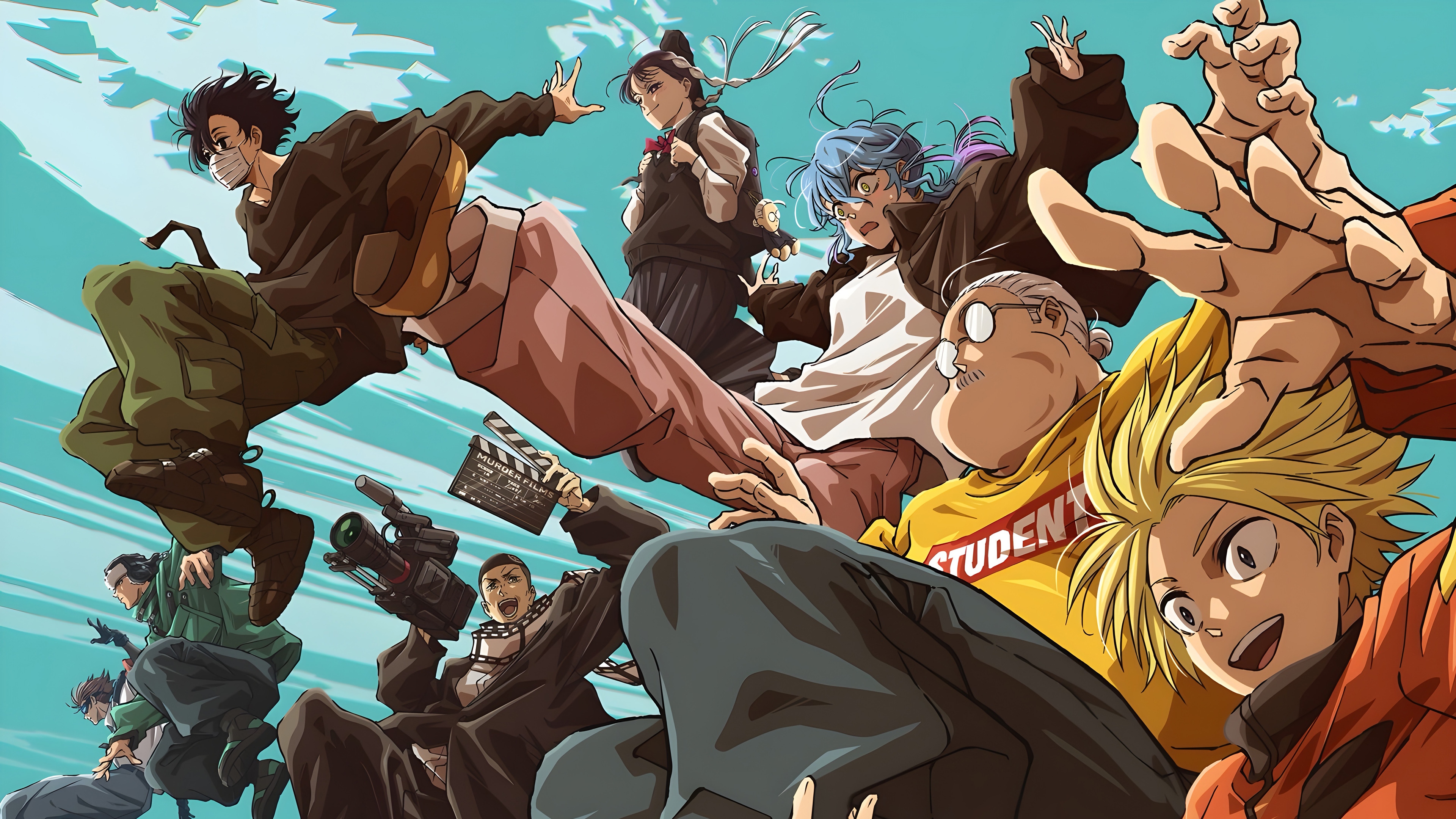 Sakamoto Days Anime Characters HD Wallpaper
