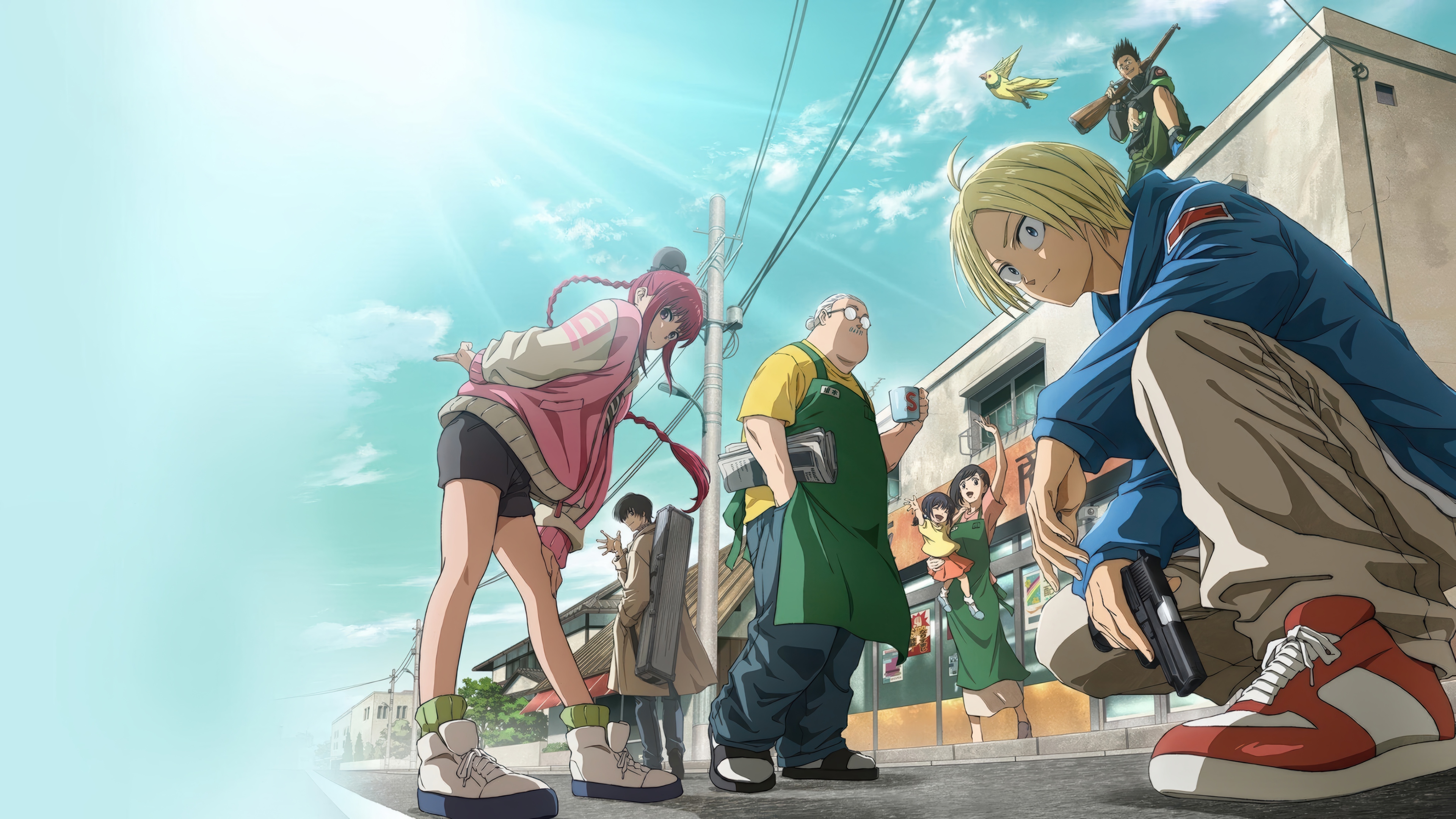 Sakamoto Days 4K HD Wallpaper
