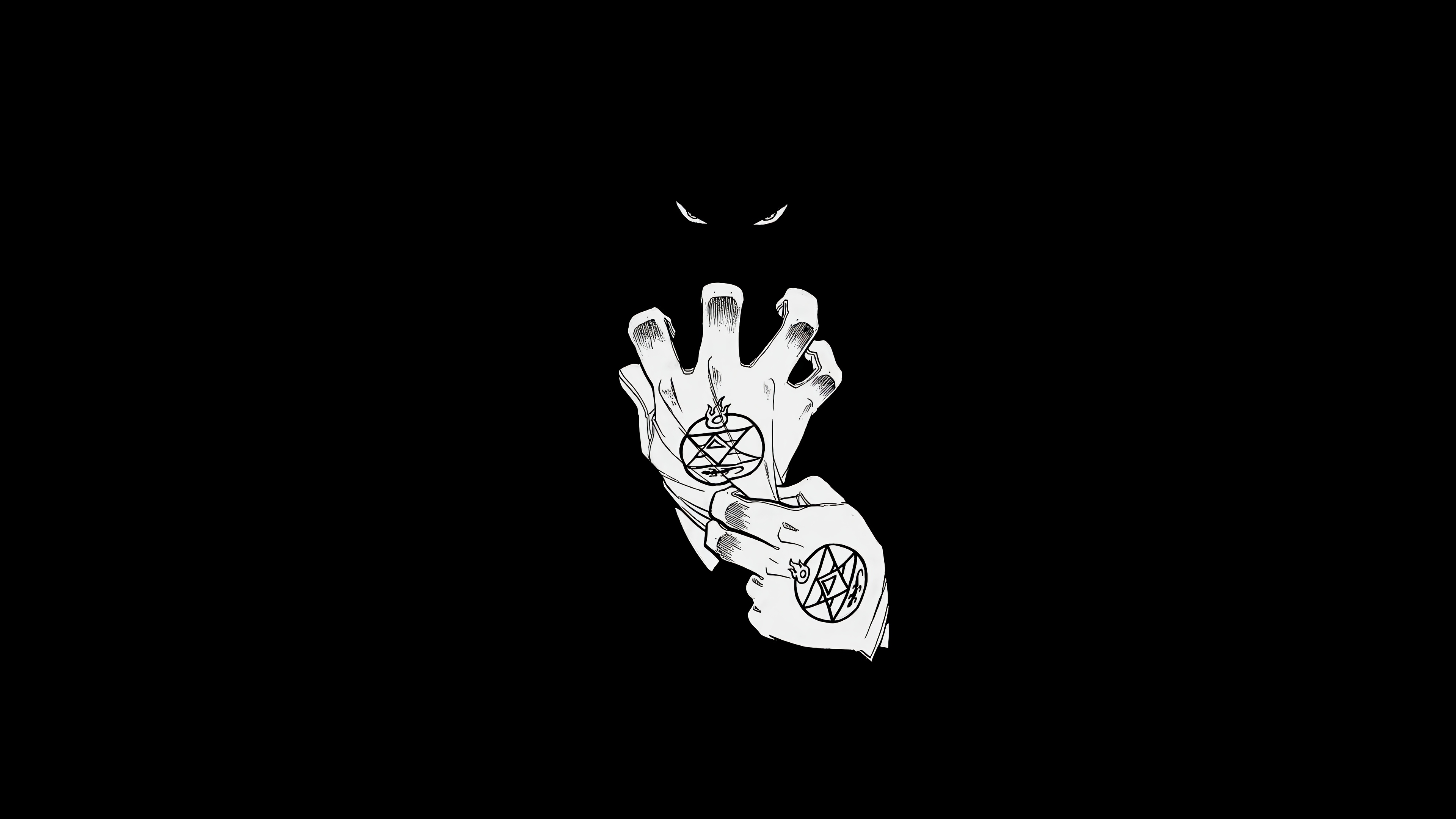 Fullmetal Alchemist Roy Mustang Transmutation Circle HD Wallpaper