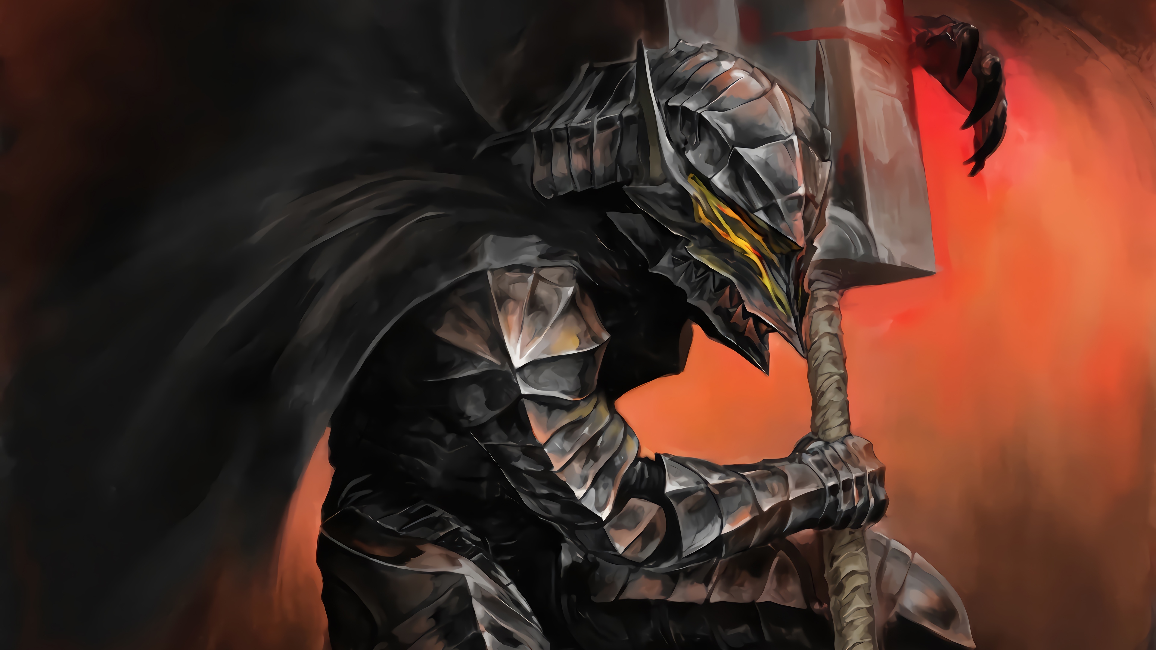 Guts in the Berserker Armor 4K HD Wallpaper