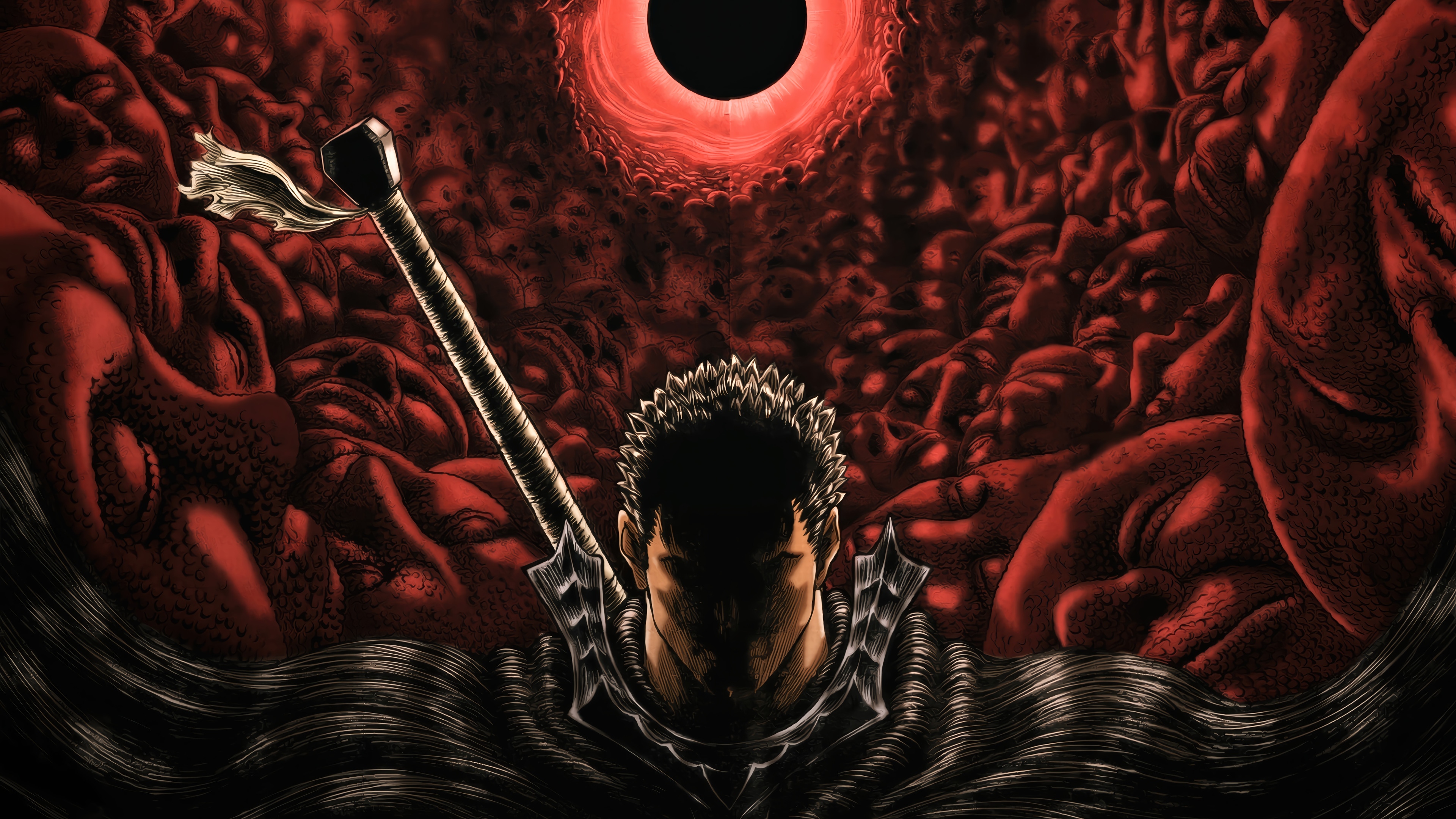 Guts from Berserk in 4K HD Wallpaper