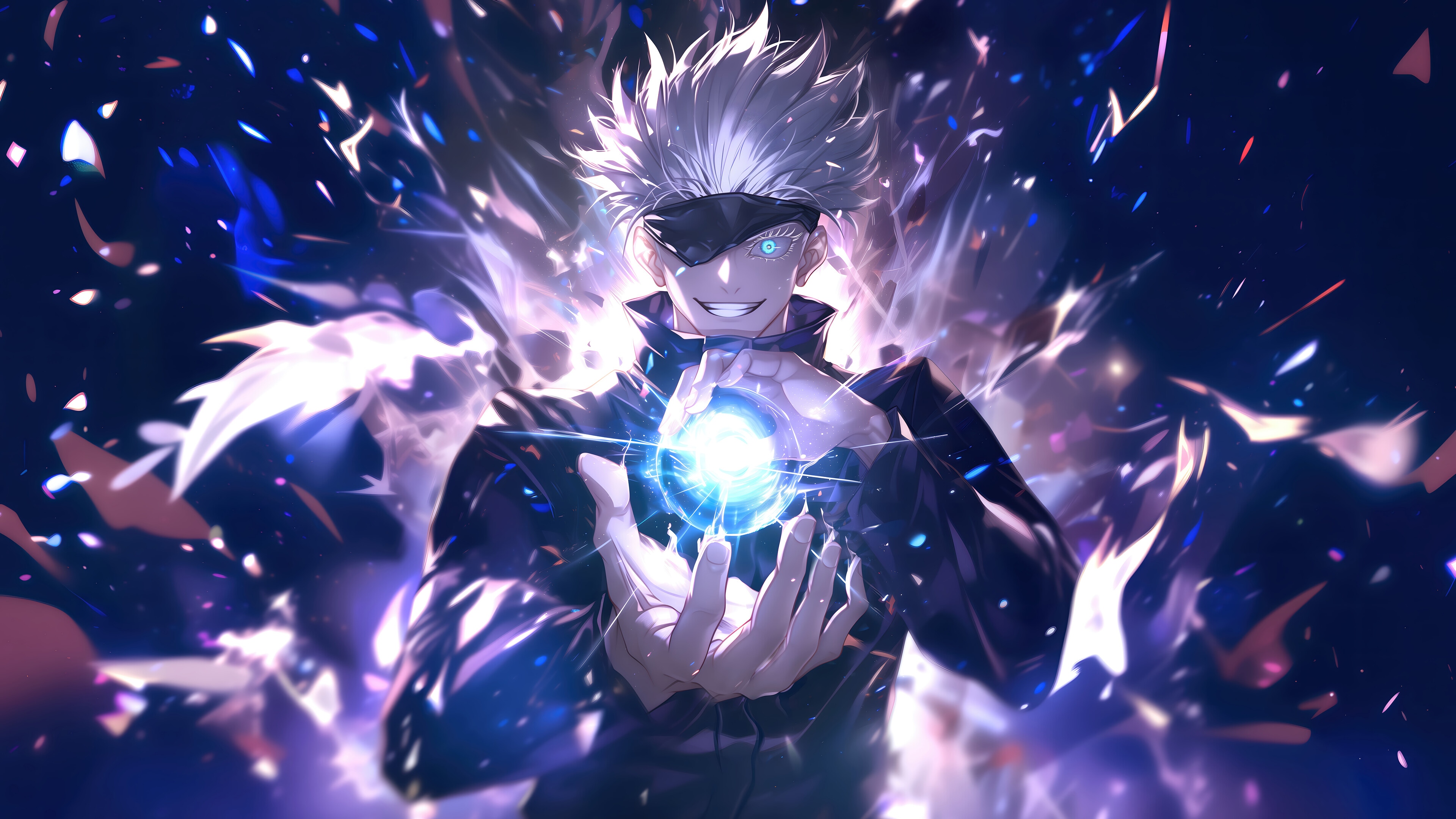 Satoru Gojo from Jujutsu Kaisen 4K HD Wallpaper