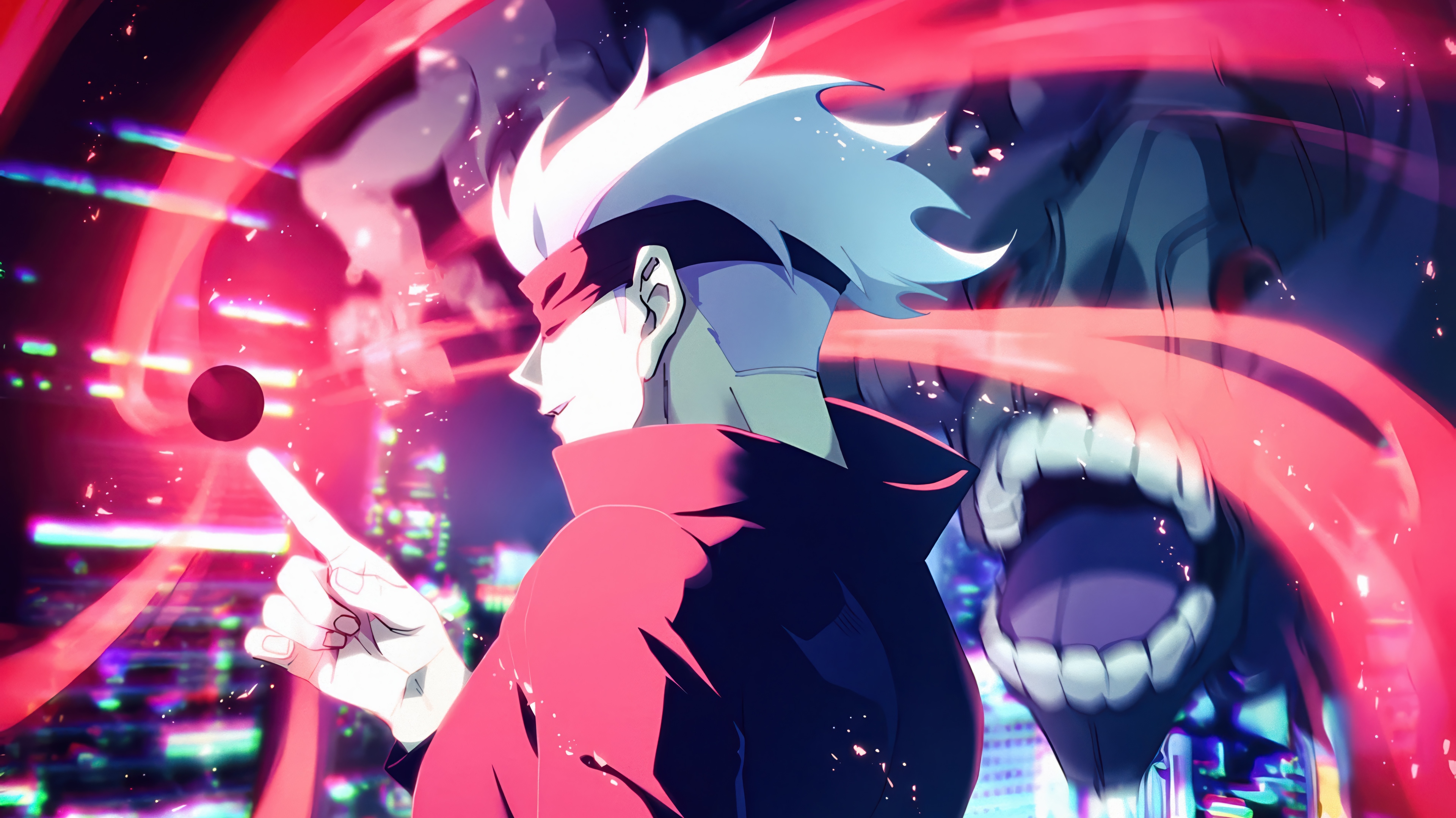 Satoru Gojo from Jujutsu Kaisen 4K HD Wallpaper