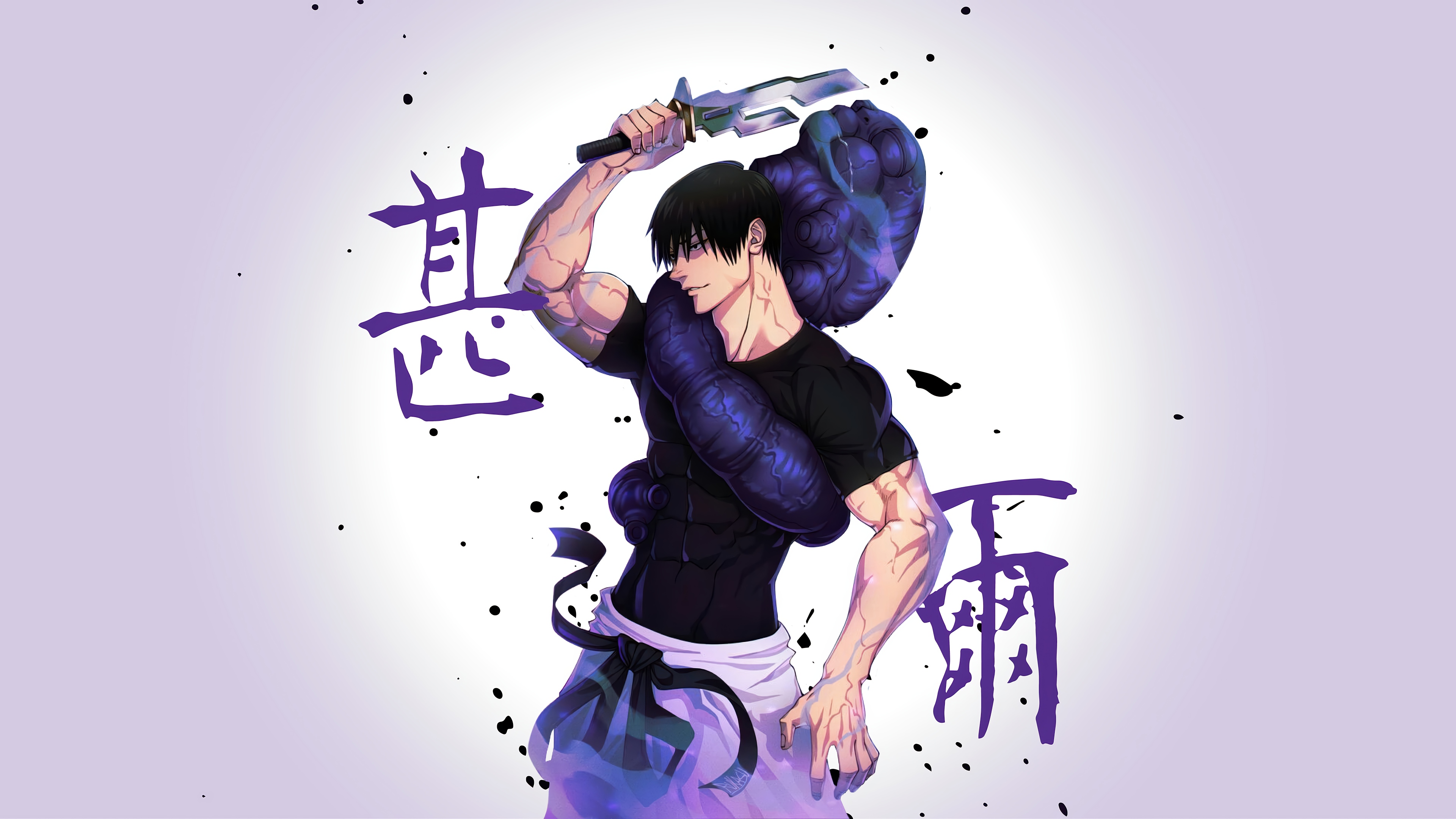 Toji Fushiguro from Jujutsu Kaisen 4K HD Wallpaper
