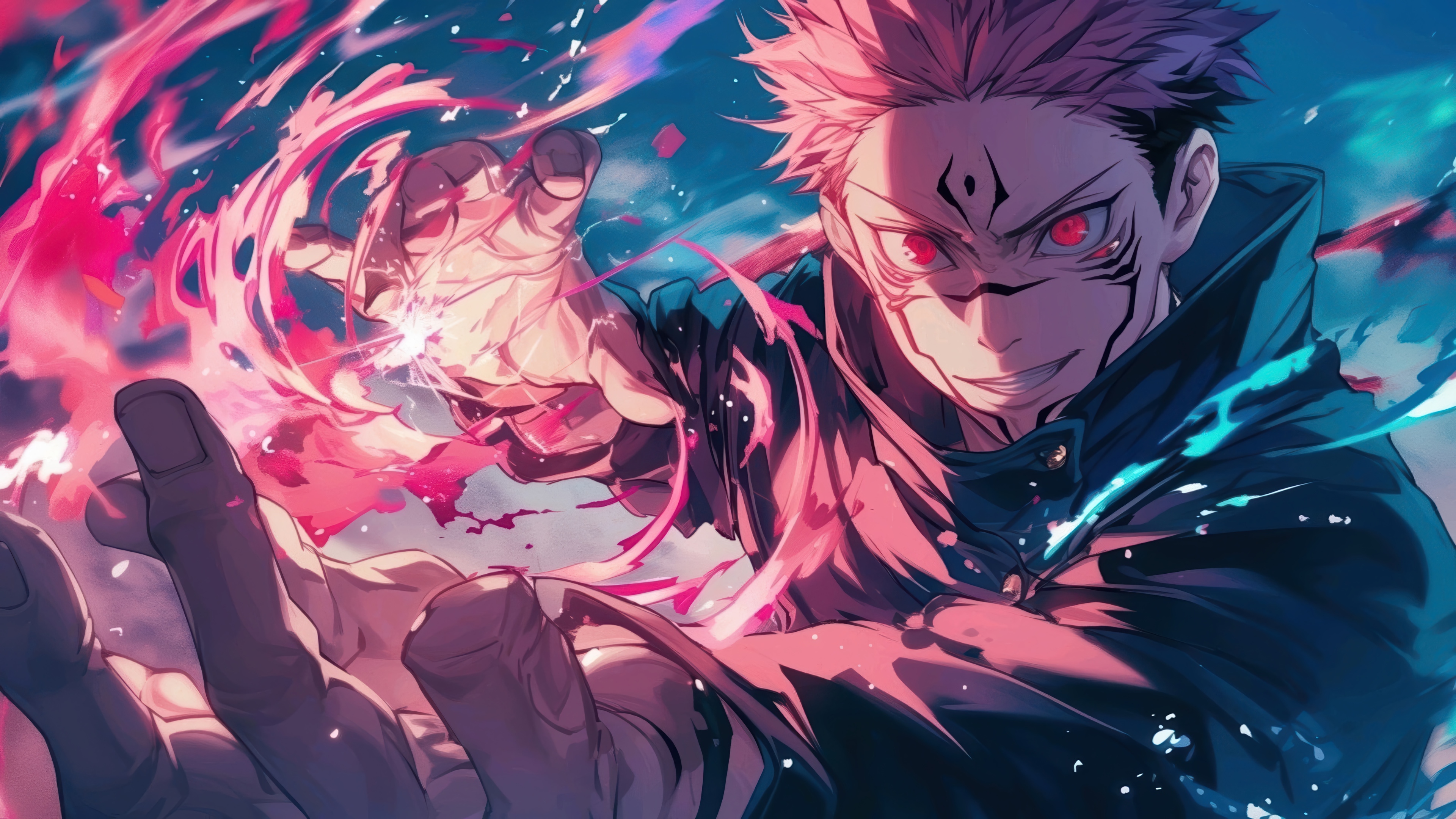 Ryomen Sukuna from Jujutsu Kaisen 4K HD Wallpaper