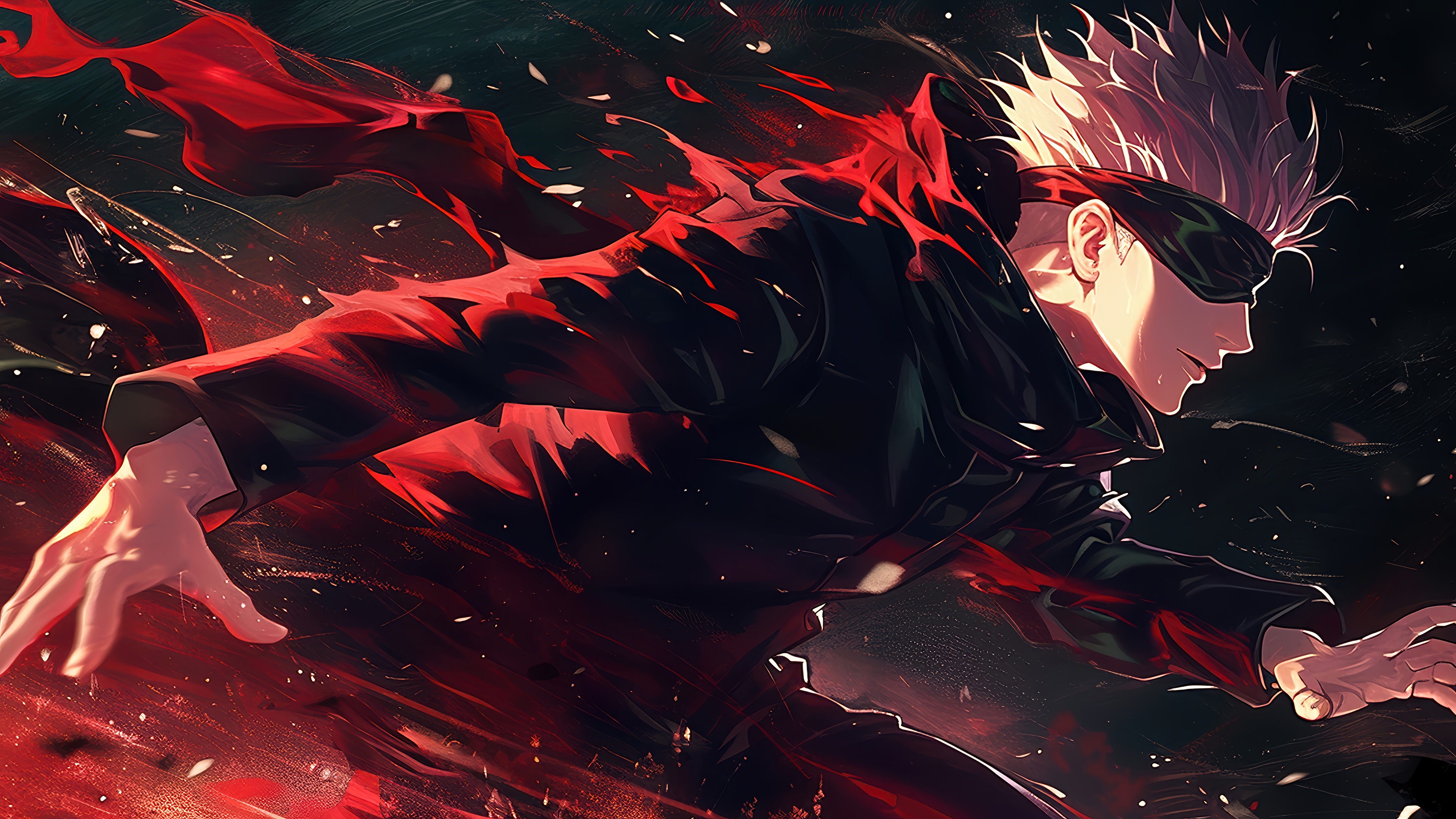 Satoru Gojo from Jujutsu Kaisen in 4K HD Wallpaper