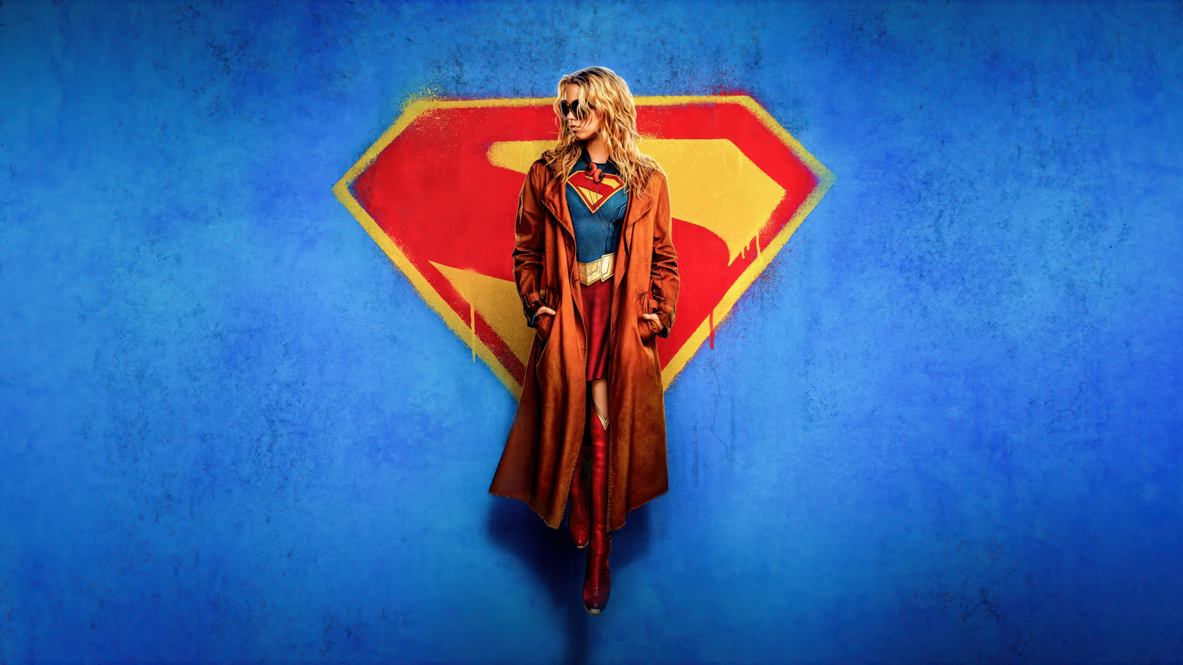 Supergirl Milly Alcock 4K HD Wallpaper
