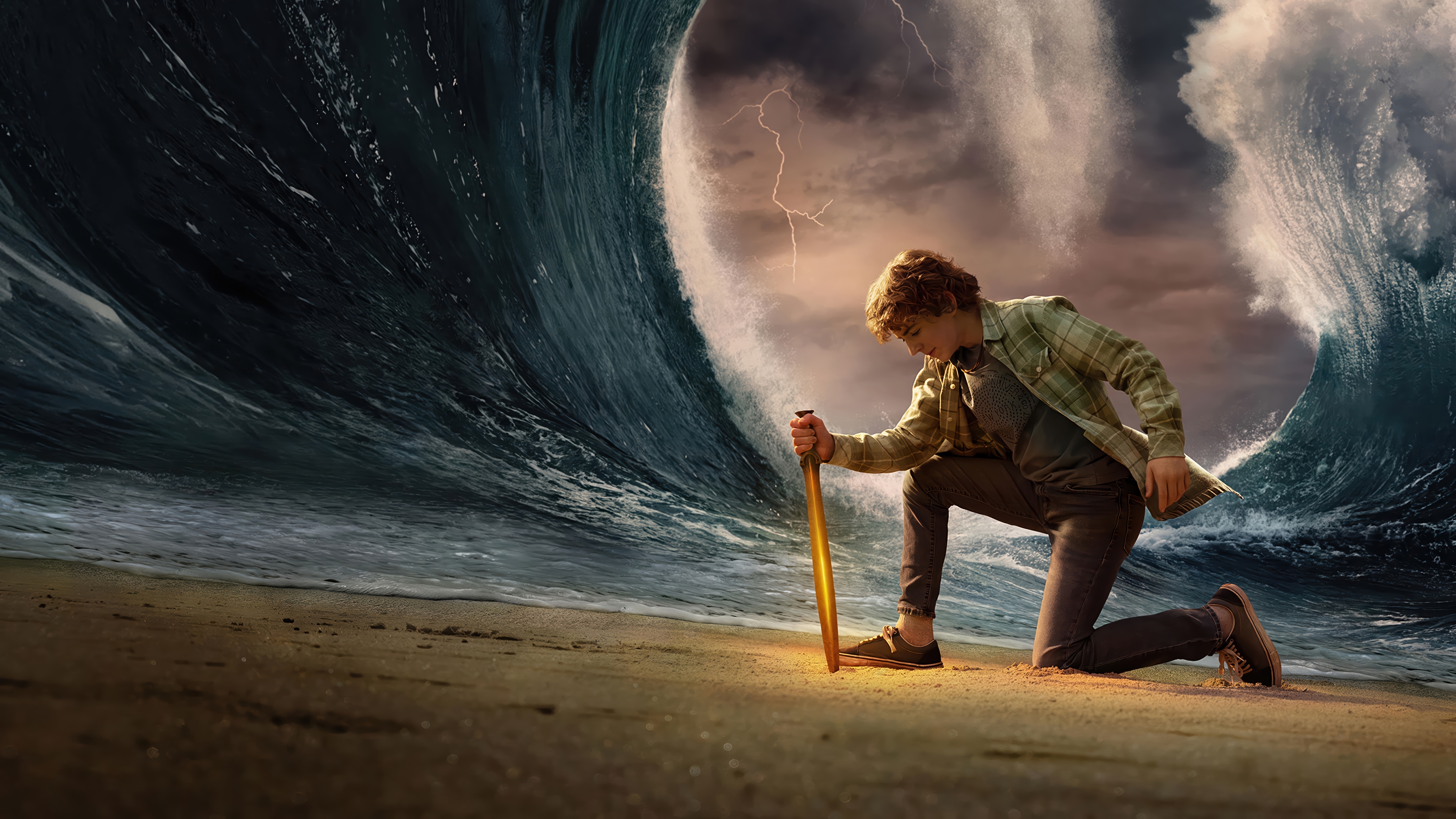 Percy Jackson and the Olympians TV Series 4K HD Wallpaper