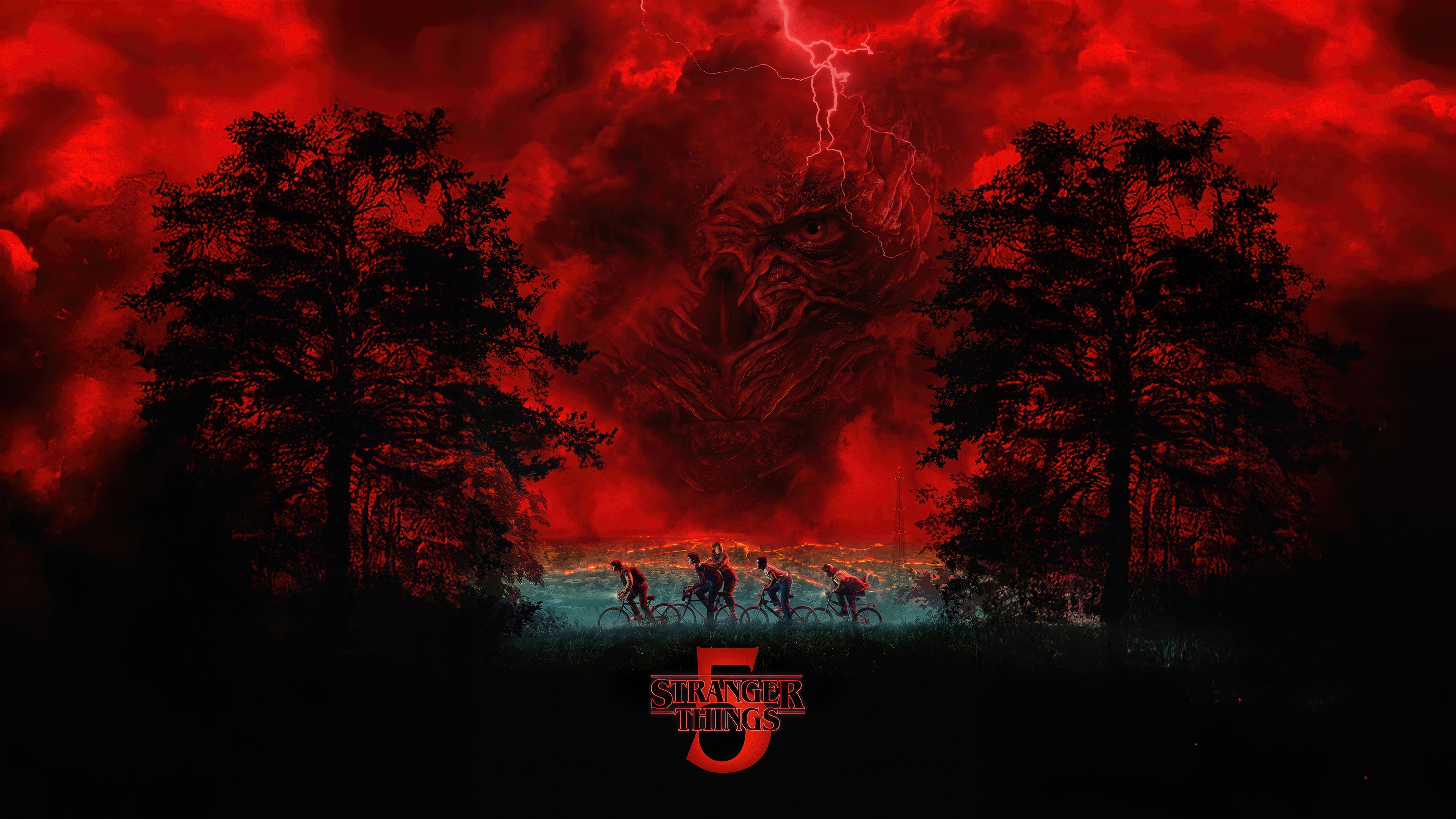 Stranger Things 5 4K HD Wallpaper