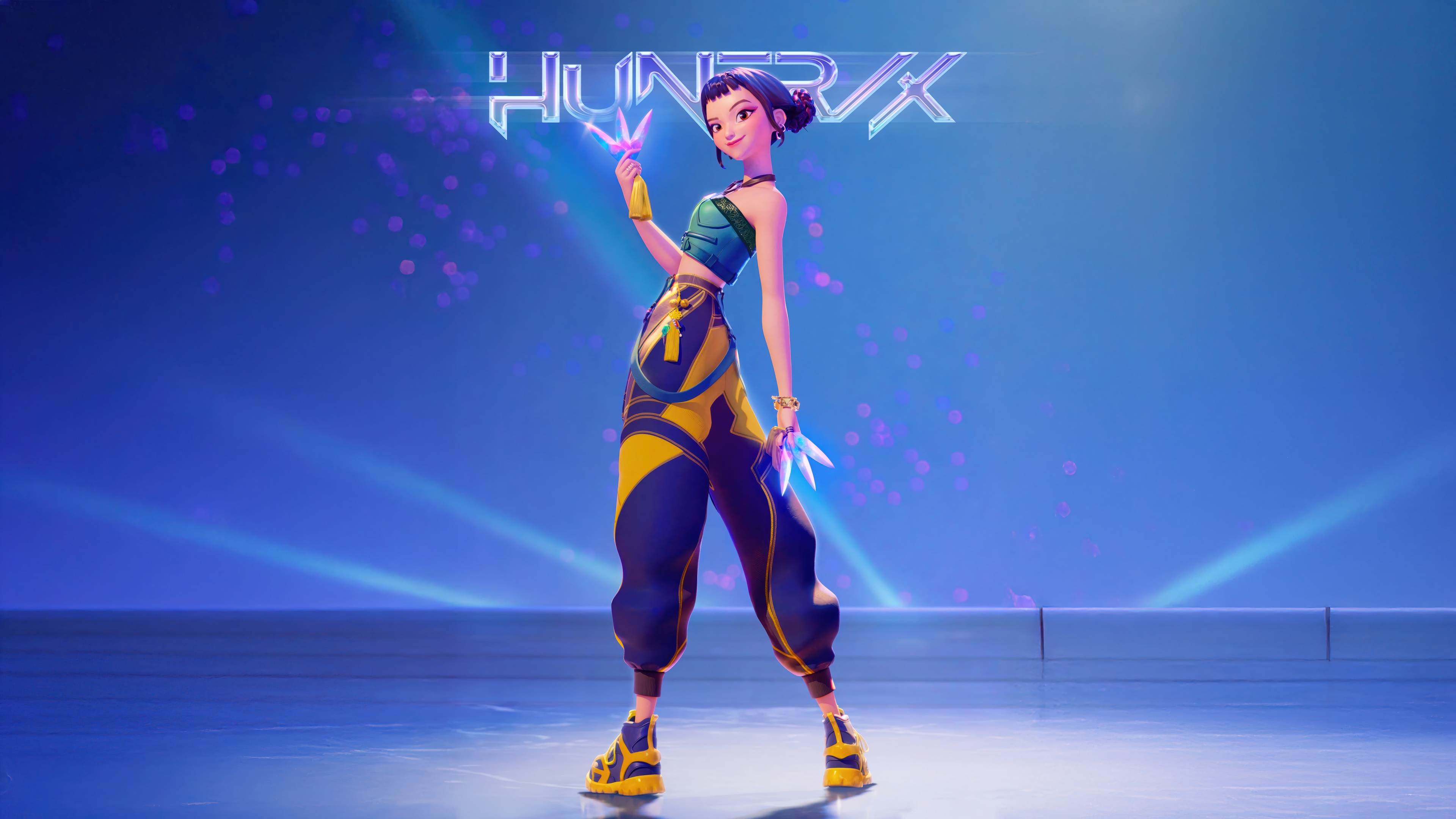 Zoey from HUNTR/X in 4K HD Wallpaper