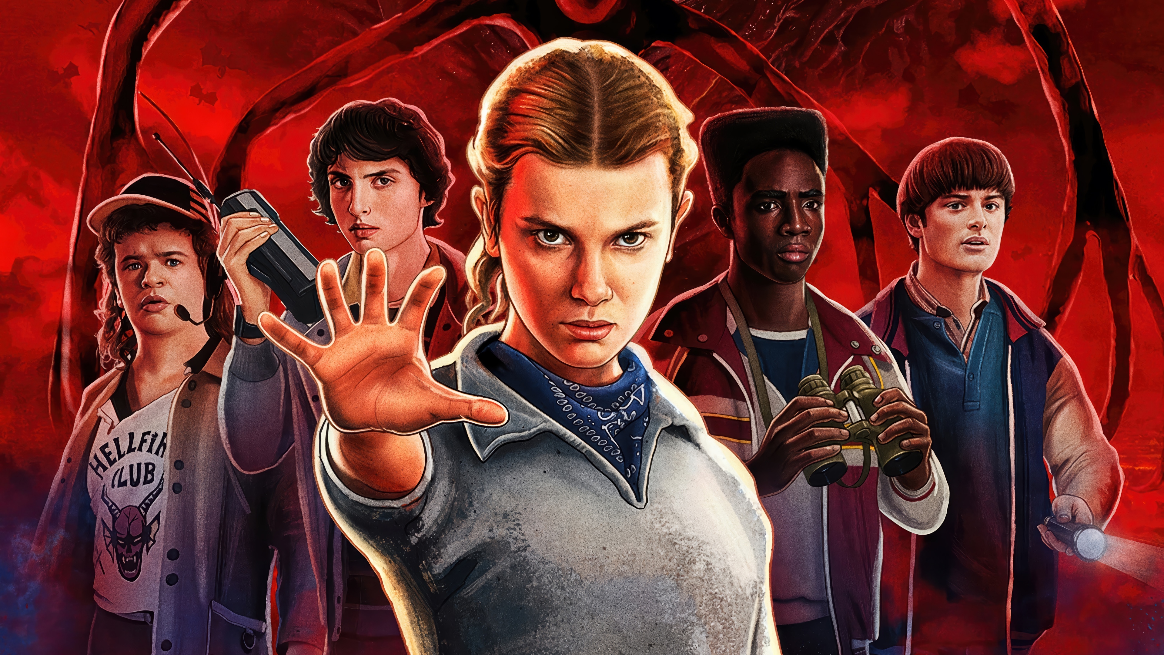 Stranger Things 4K HD Wallpaper