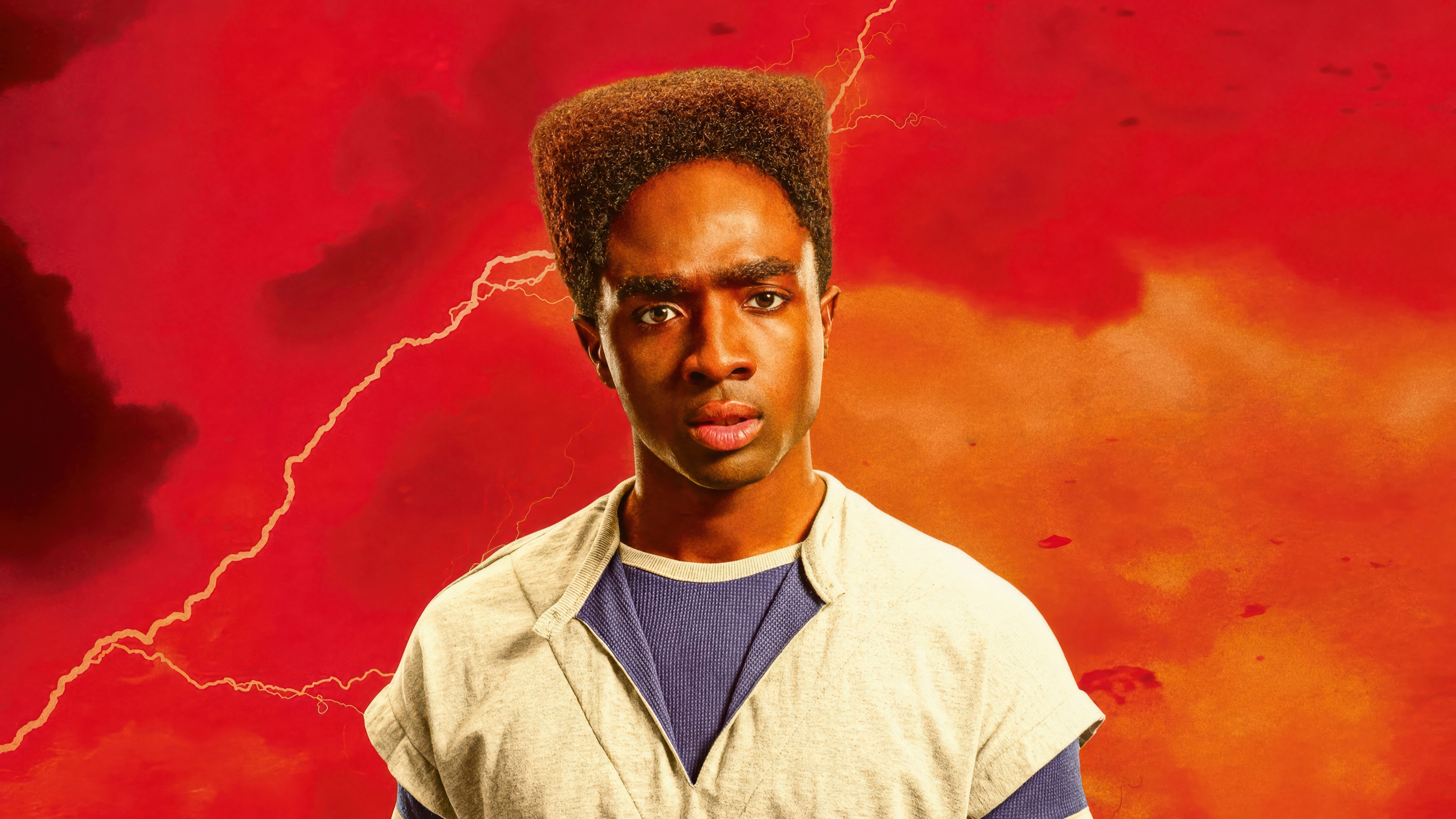 Caleb McLaughlin in Stranger Things 4K HD Wallpaper