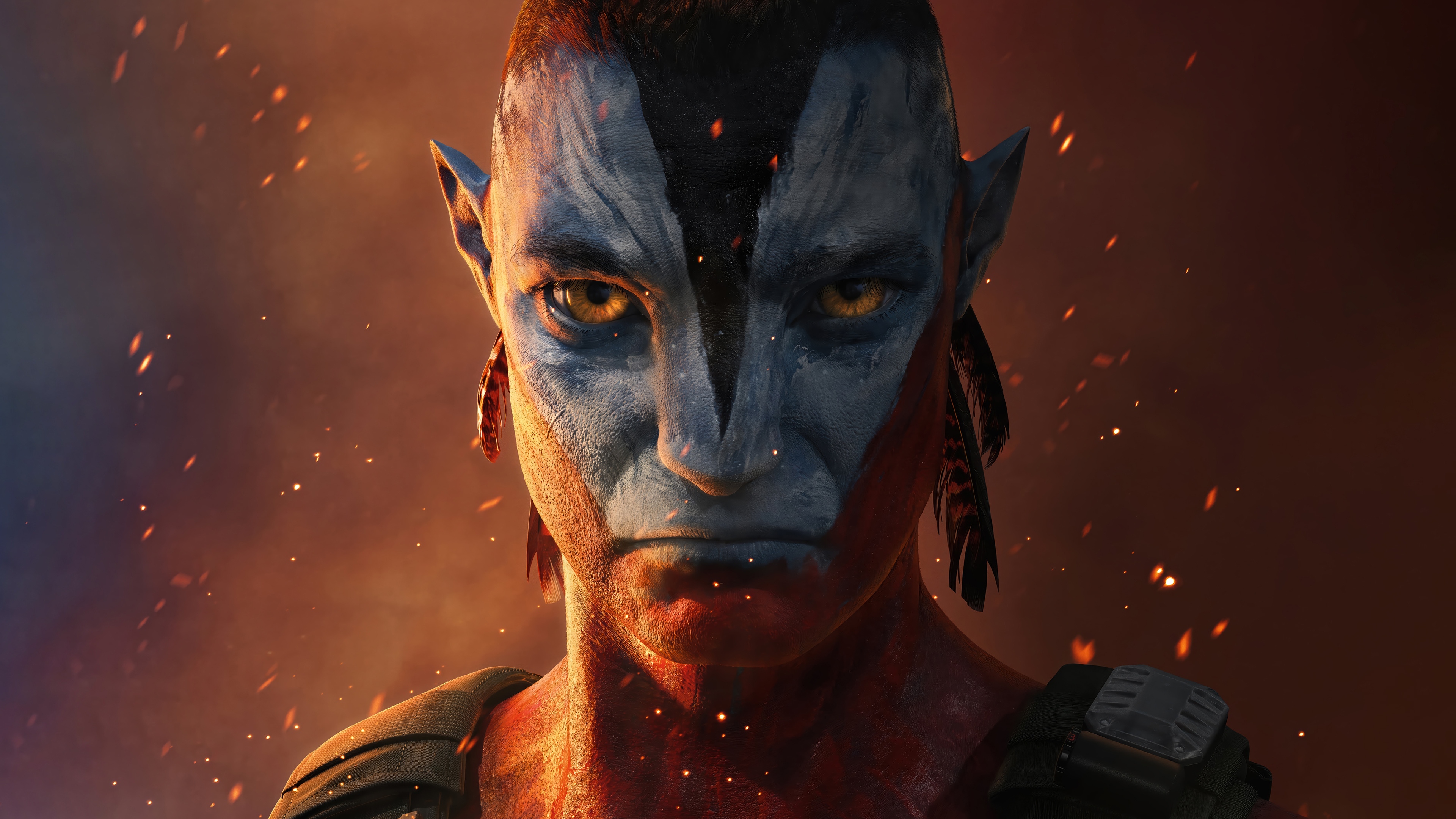 Miles Quaritch in Avatar: Fire and Ash 4K HD Wallpaper