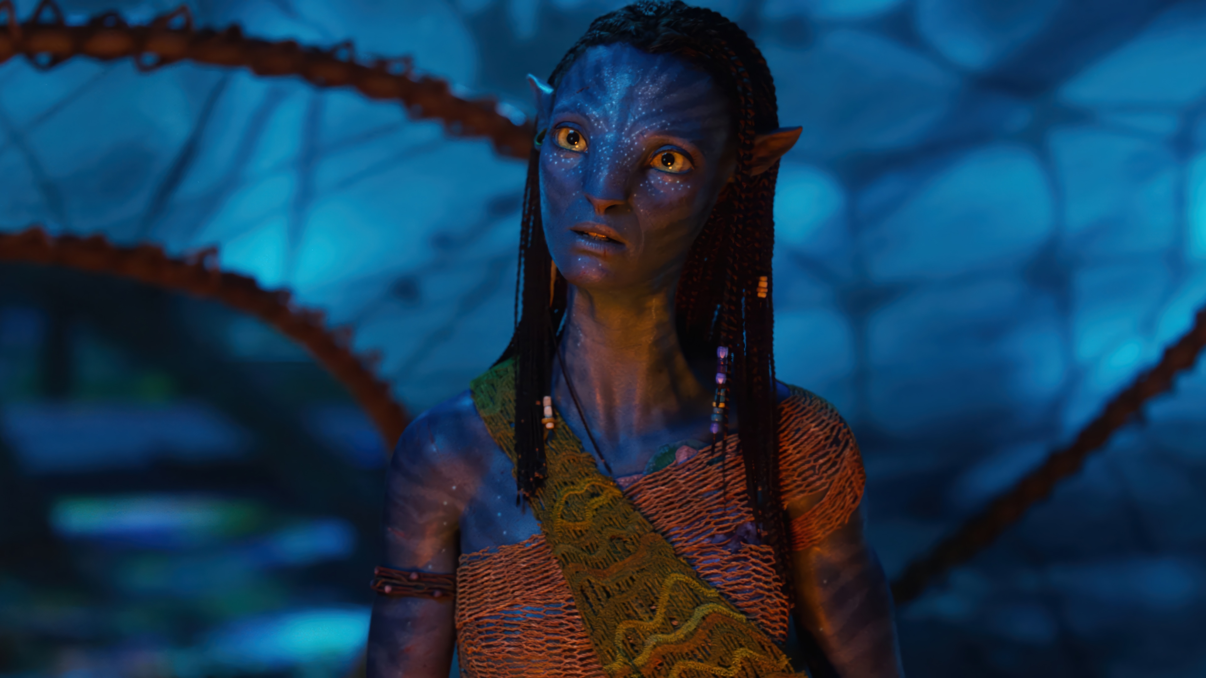 Neytiri from Avatar: Fire and Ash in 4K HD Wallpaper