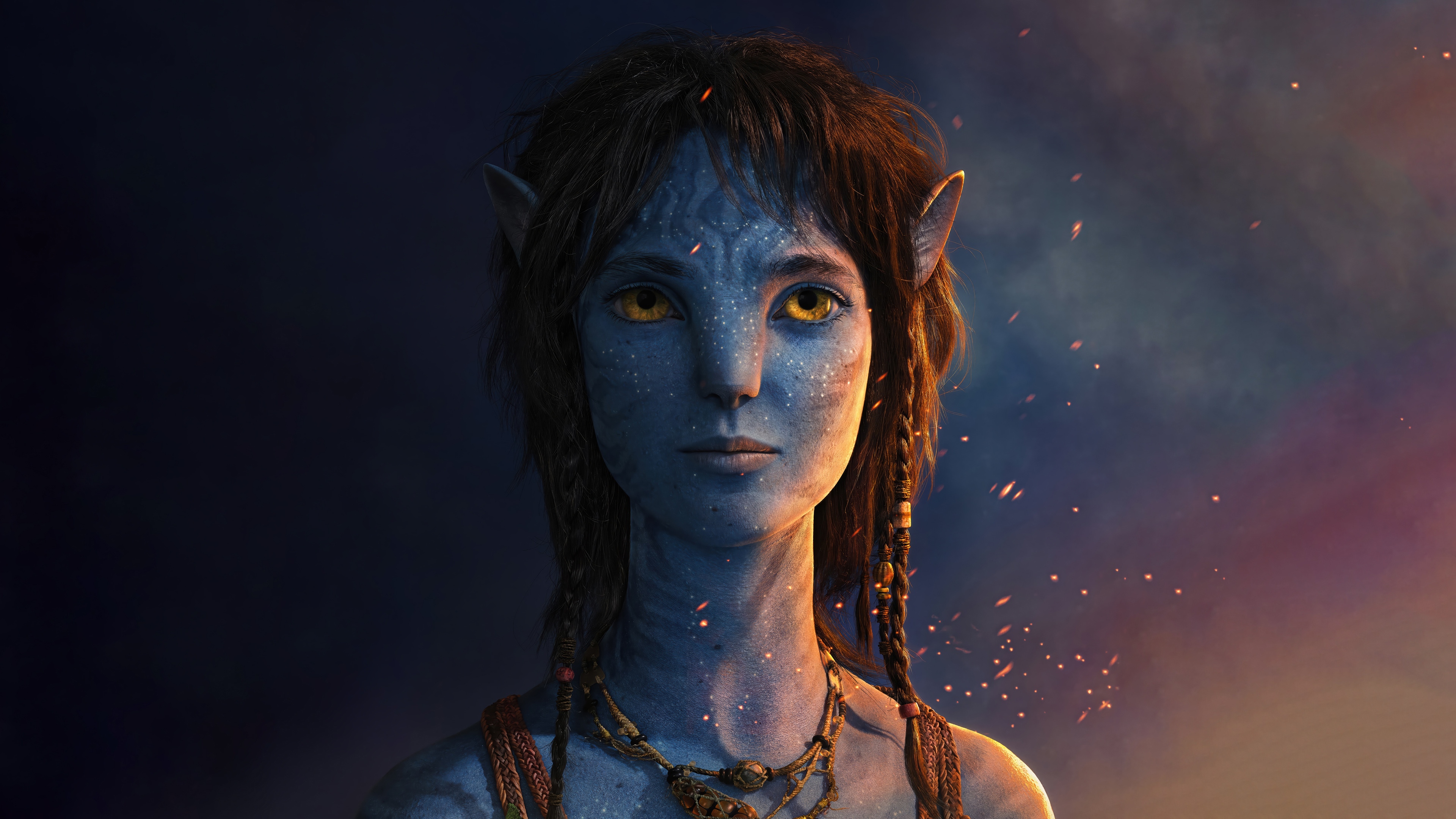 Kiri from Avatar: Fire and Ash 4K HD Wallpaper