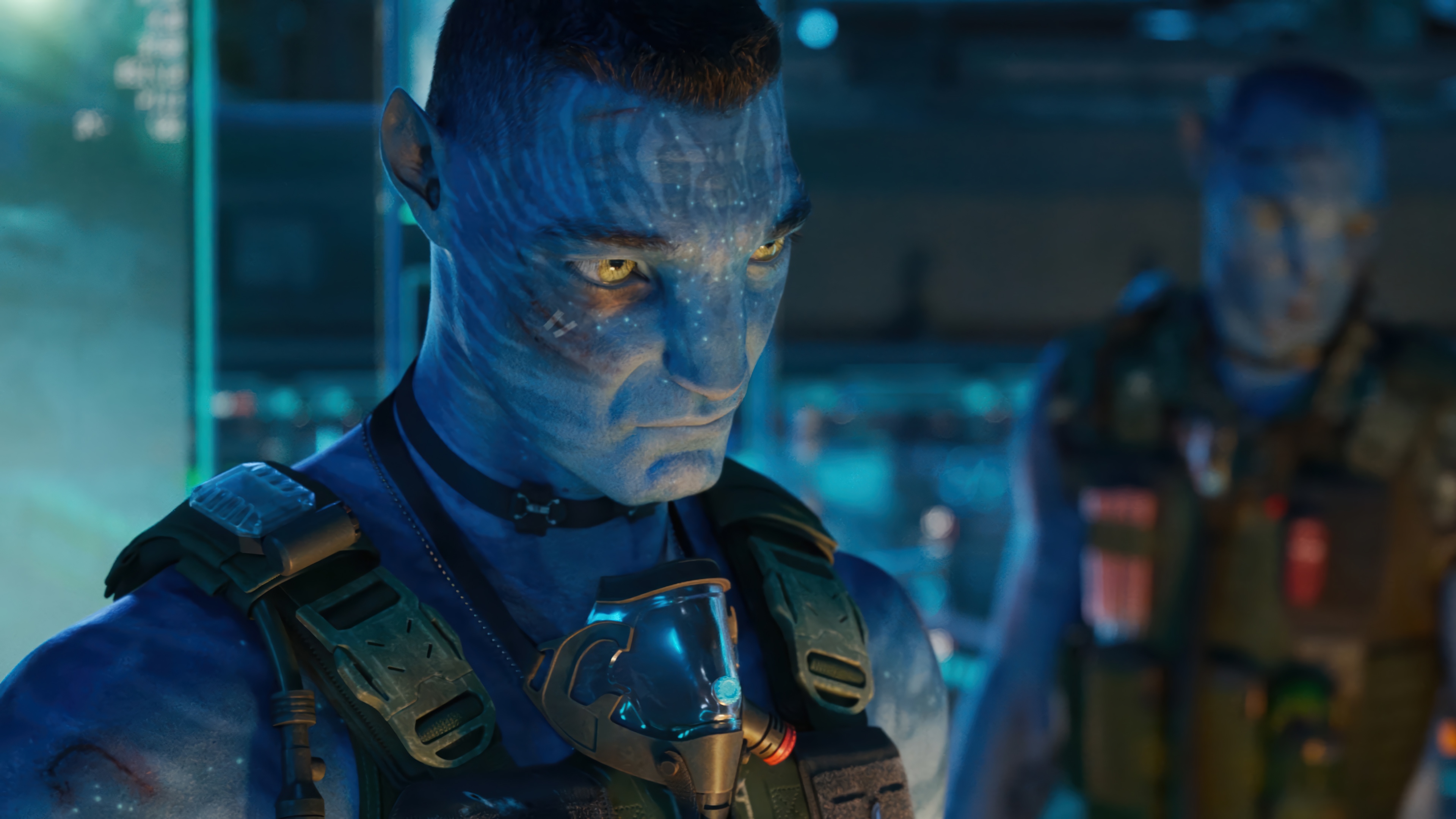 Miles Quaritch in Avatar: Fire and Ash 4K HD Wallpaper