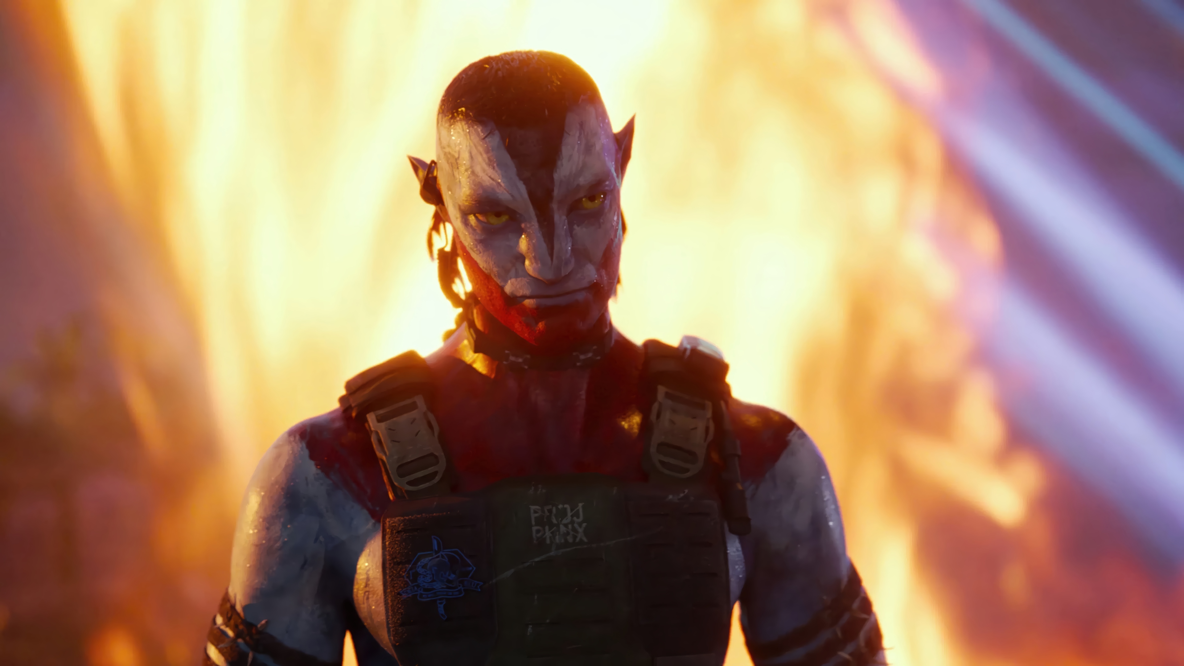 Miles Quaritch in Avatar: Fire and Ash 4K HD Wallpaper