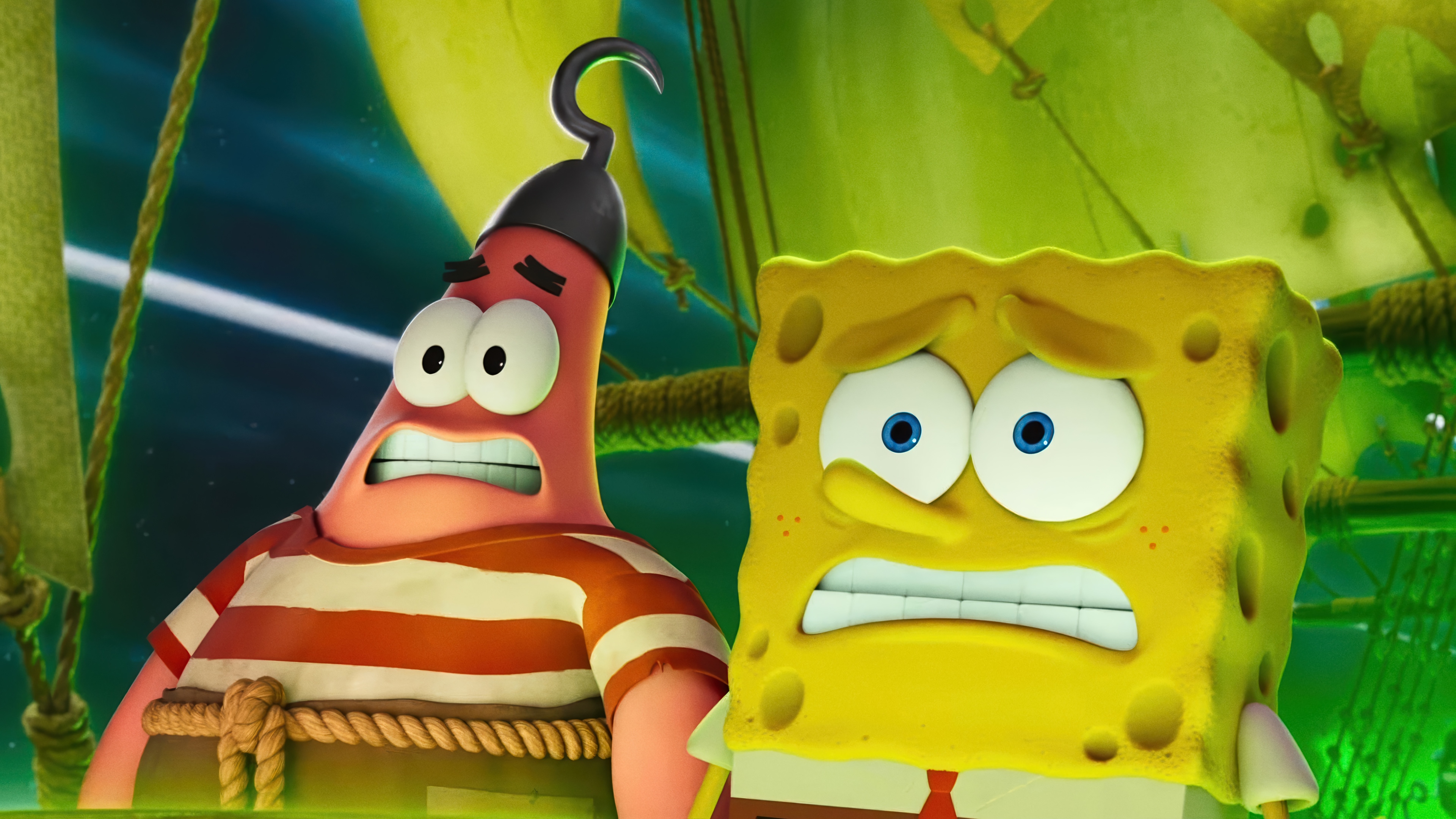 SpongeBob SquarePants and Patrick Star 4K HD Wallpaper