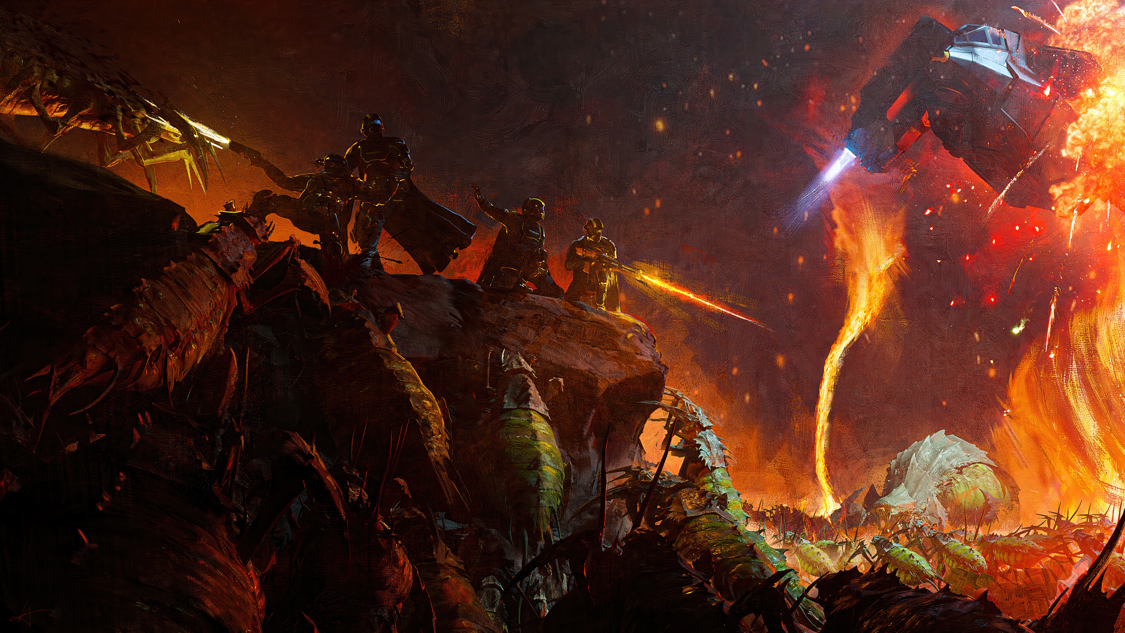 Helldivers 2 4K HD Wallpaper