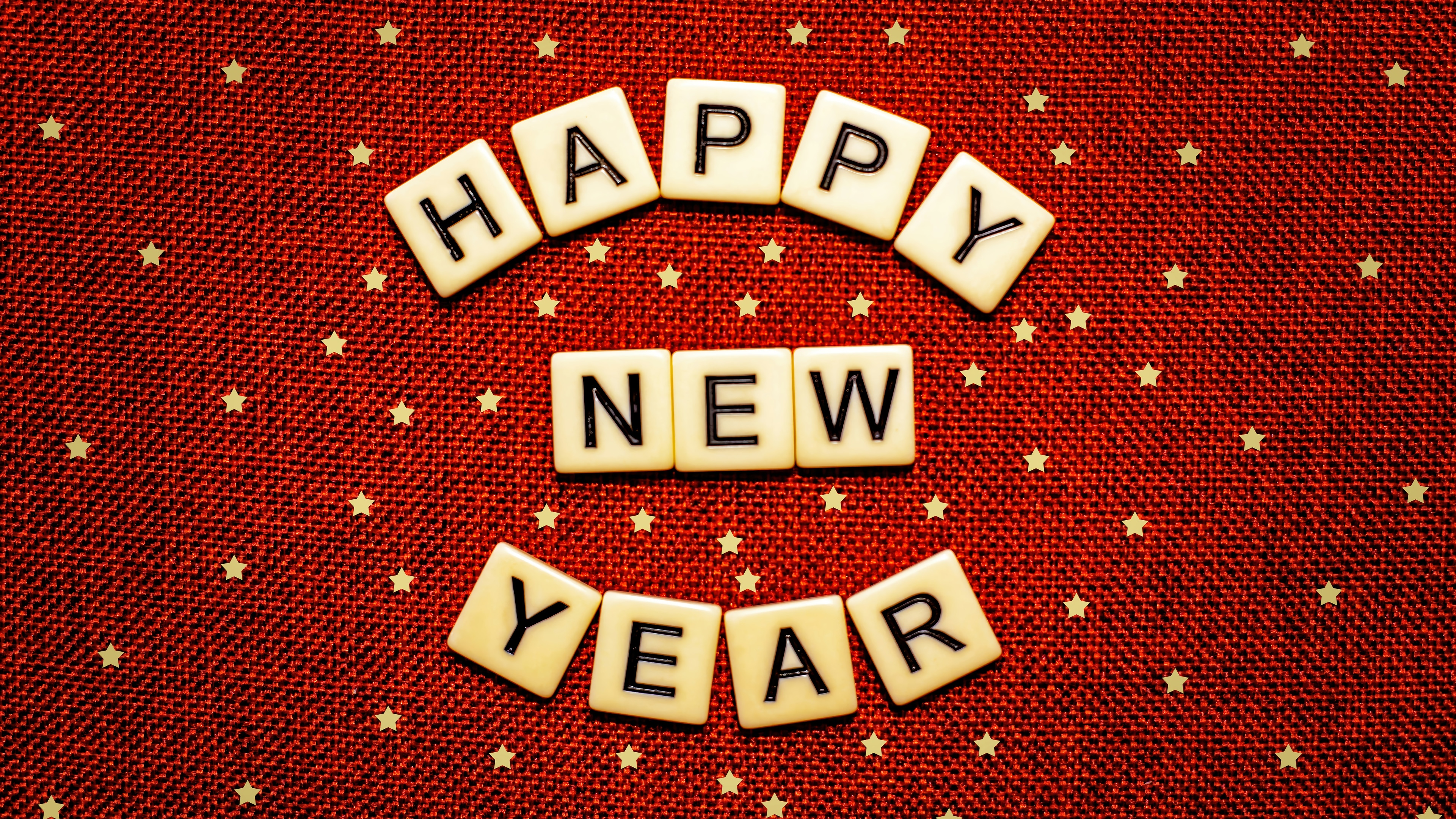 Happy New Year 4K HD Wallpaper