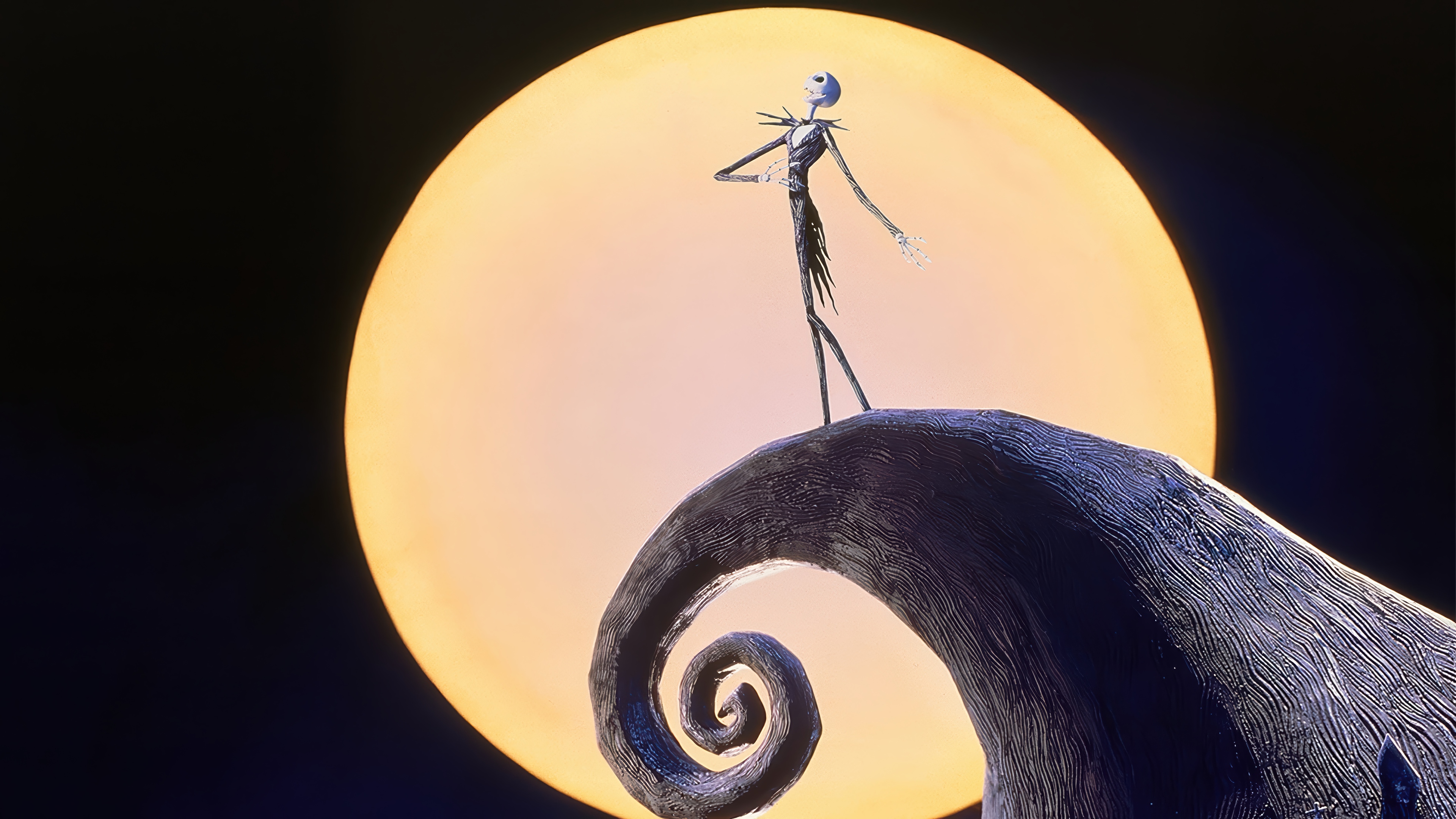 The Nightmare Before Christmas Jack Skellington 4K HD Wallpaper