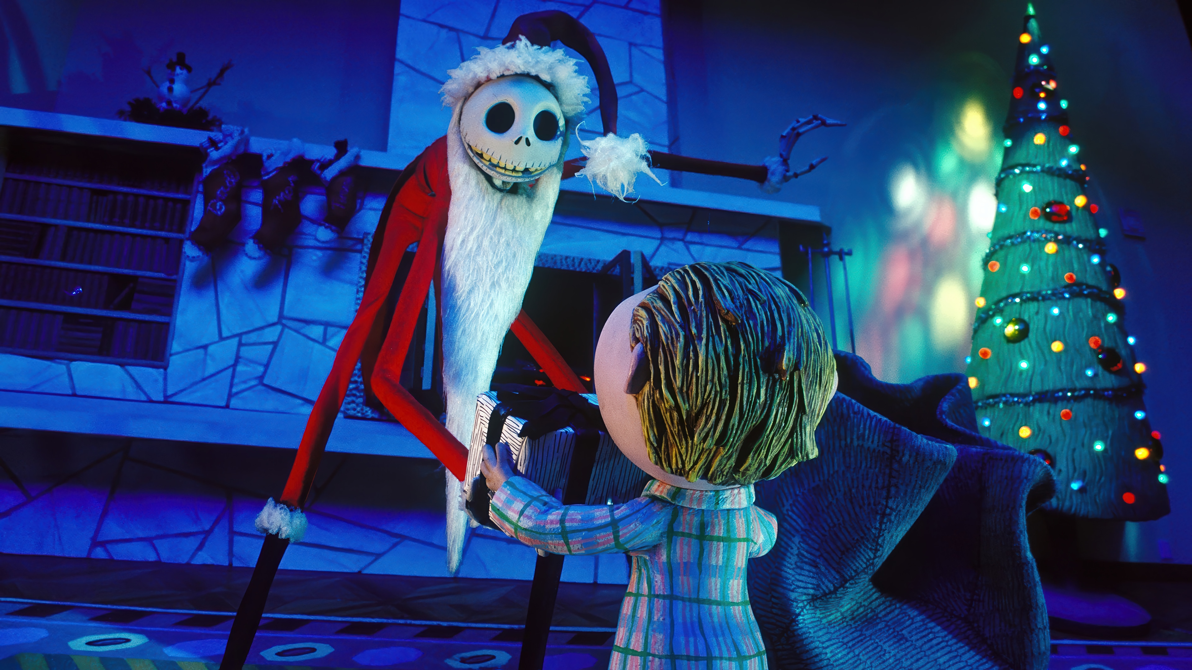 The Nightmare Before Christmas Jack Skellington 4K HD Wallpaper