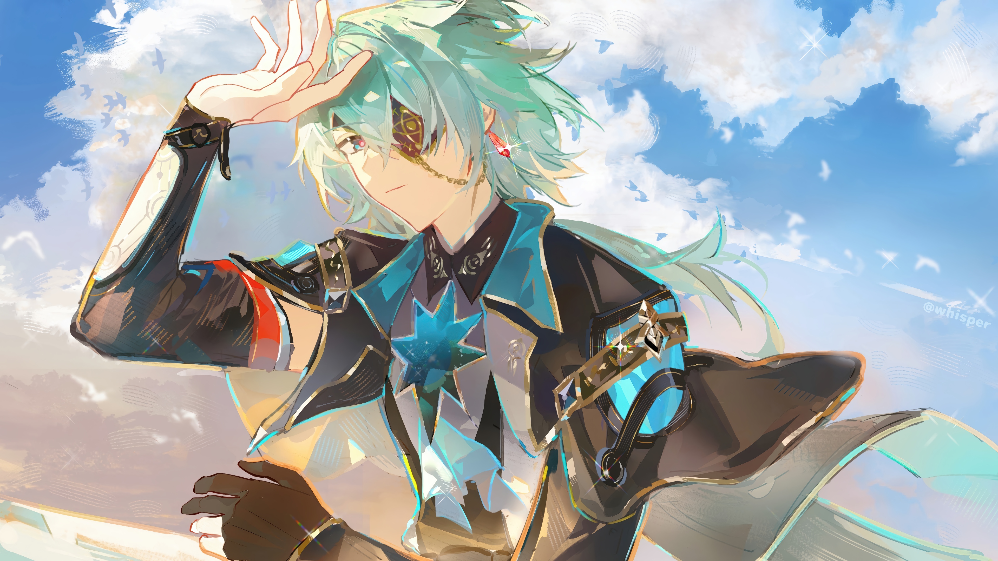 Anaxa from Honkai: Star Rail in 4K HD Wallpaper