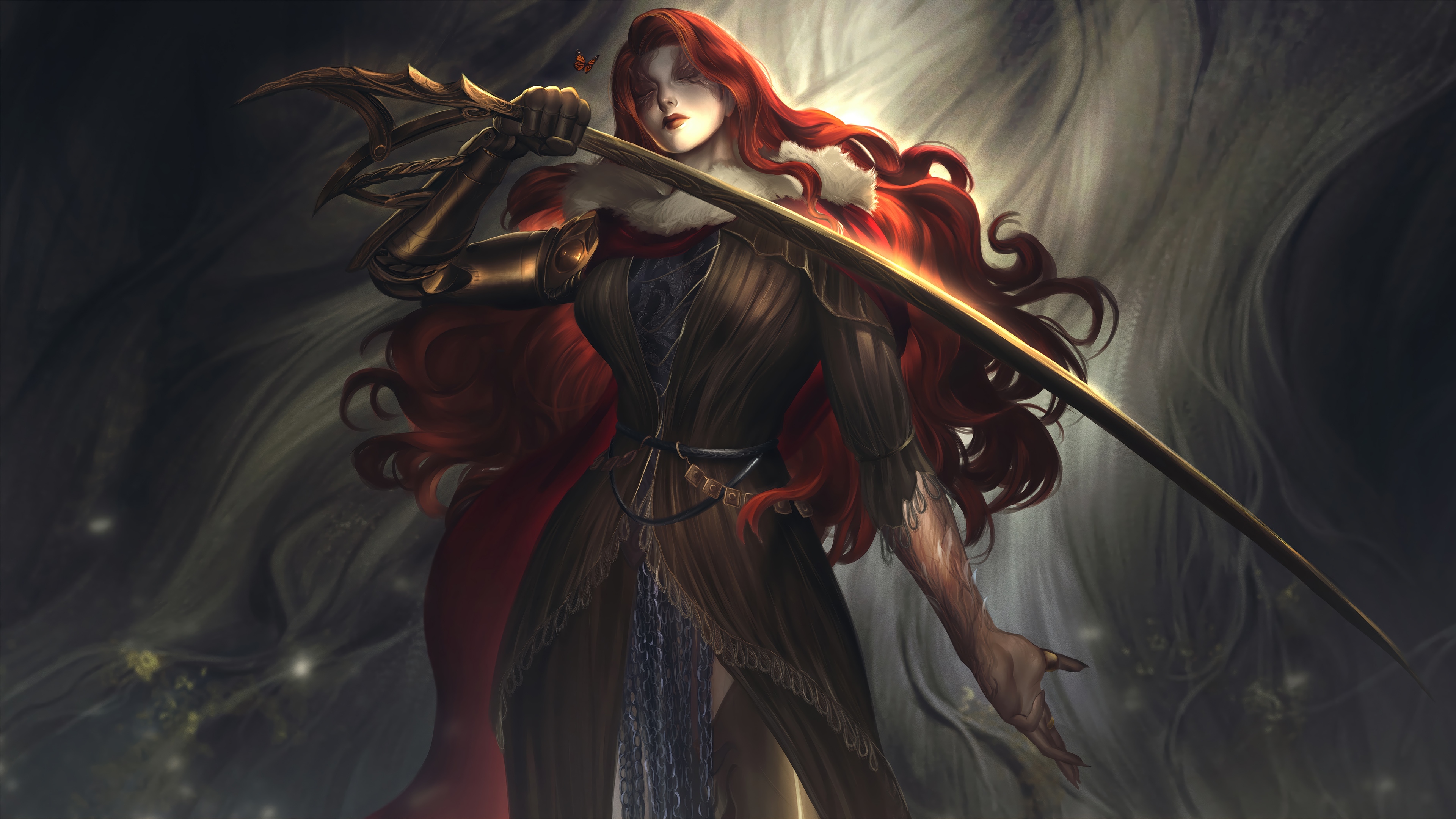 Malenia Blade of Miquella Elden Ring 4K HD Wallpaper