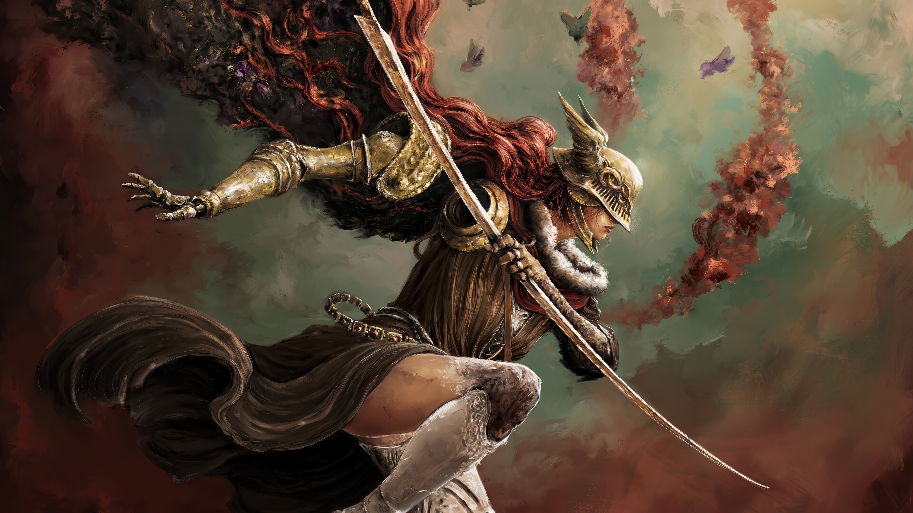 Malenia Blade of Miquella Elden Ring 4K HD Wallpaper