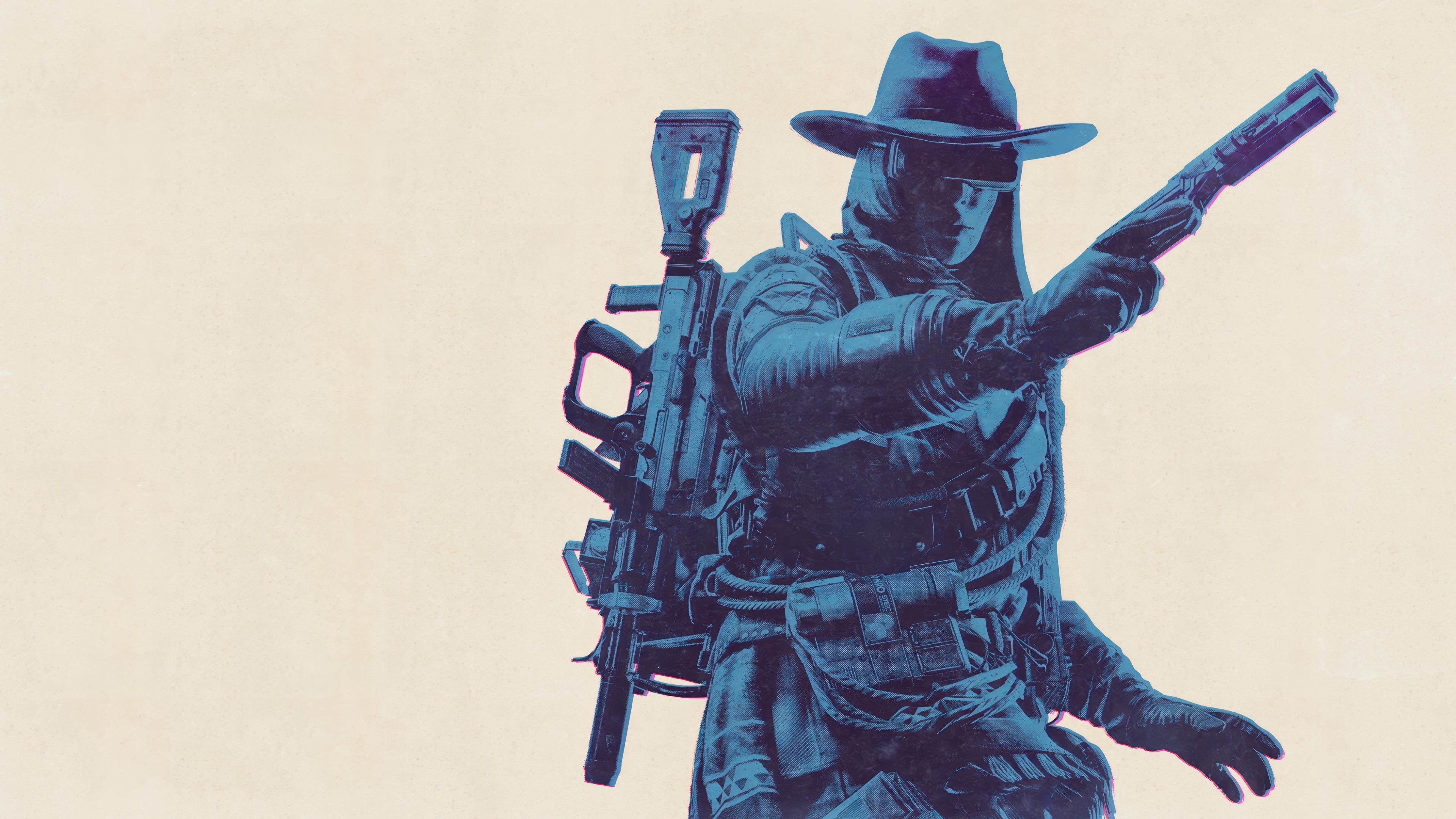 ARC Raiders Cowboy Soldier with Gun HD Wallpaper