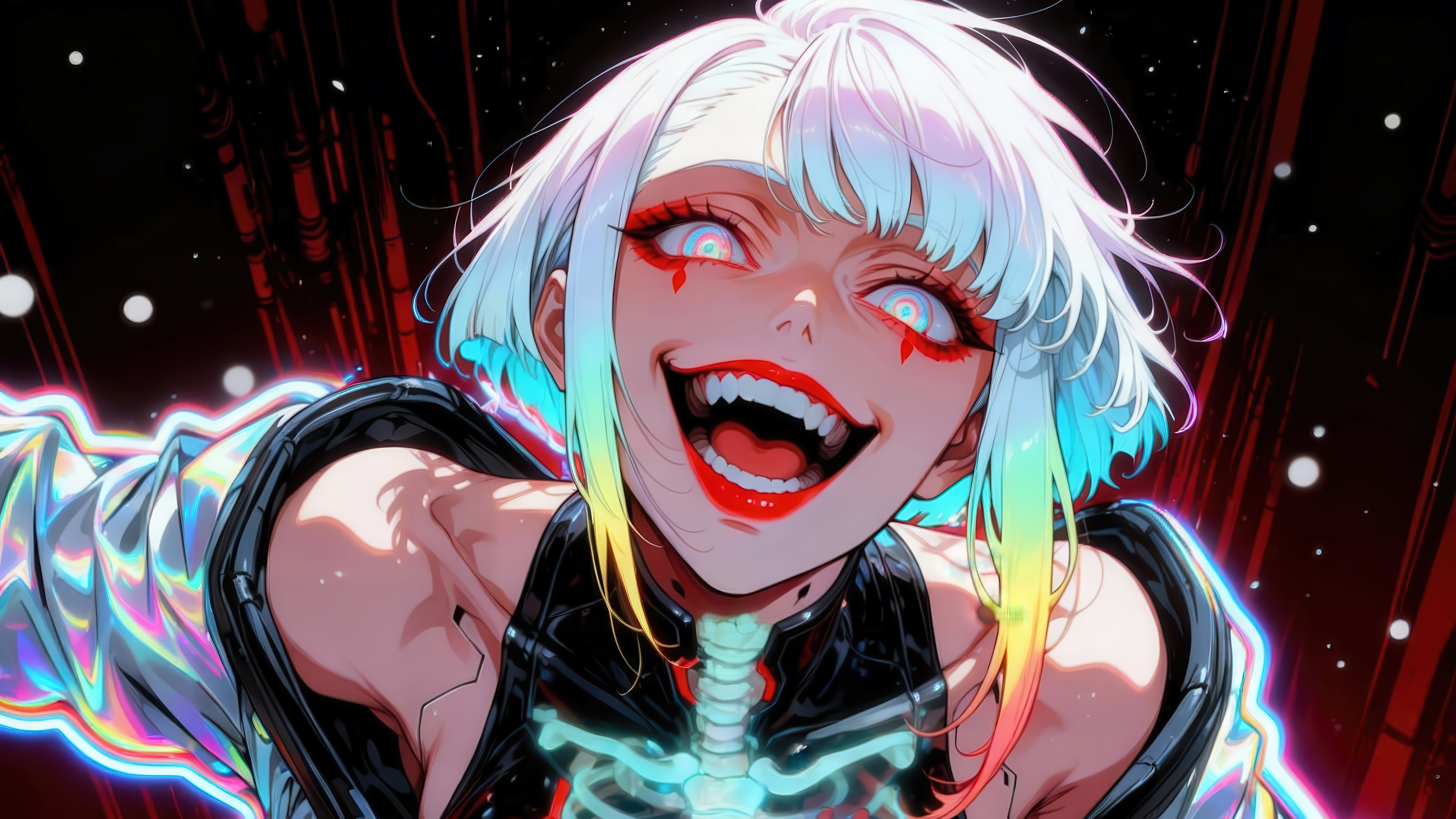 Lucyna Kushinada from Cyberpunk: Edgerunners 4K HD Wallpaper