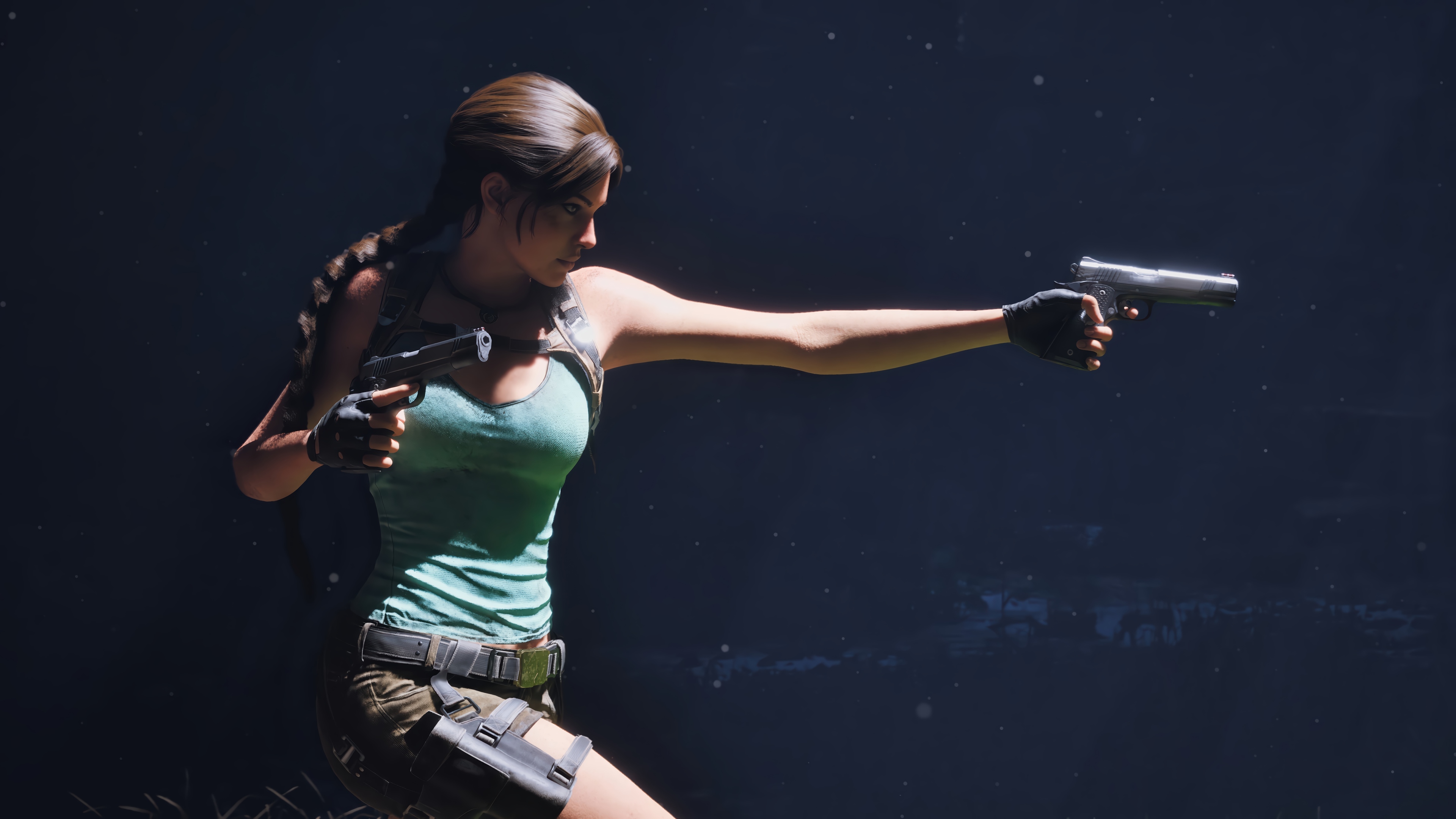 Lara Croft in Tomb Raider: Legacy of Atlantis 4K HD Wallpaper