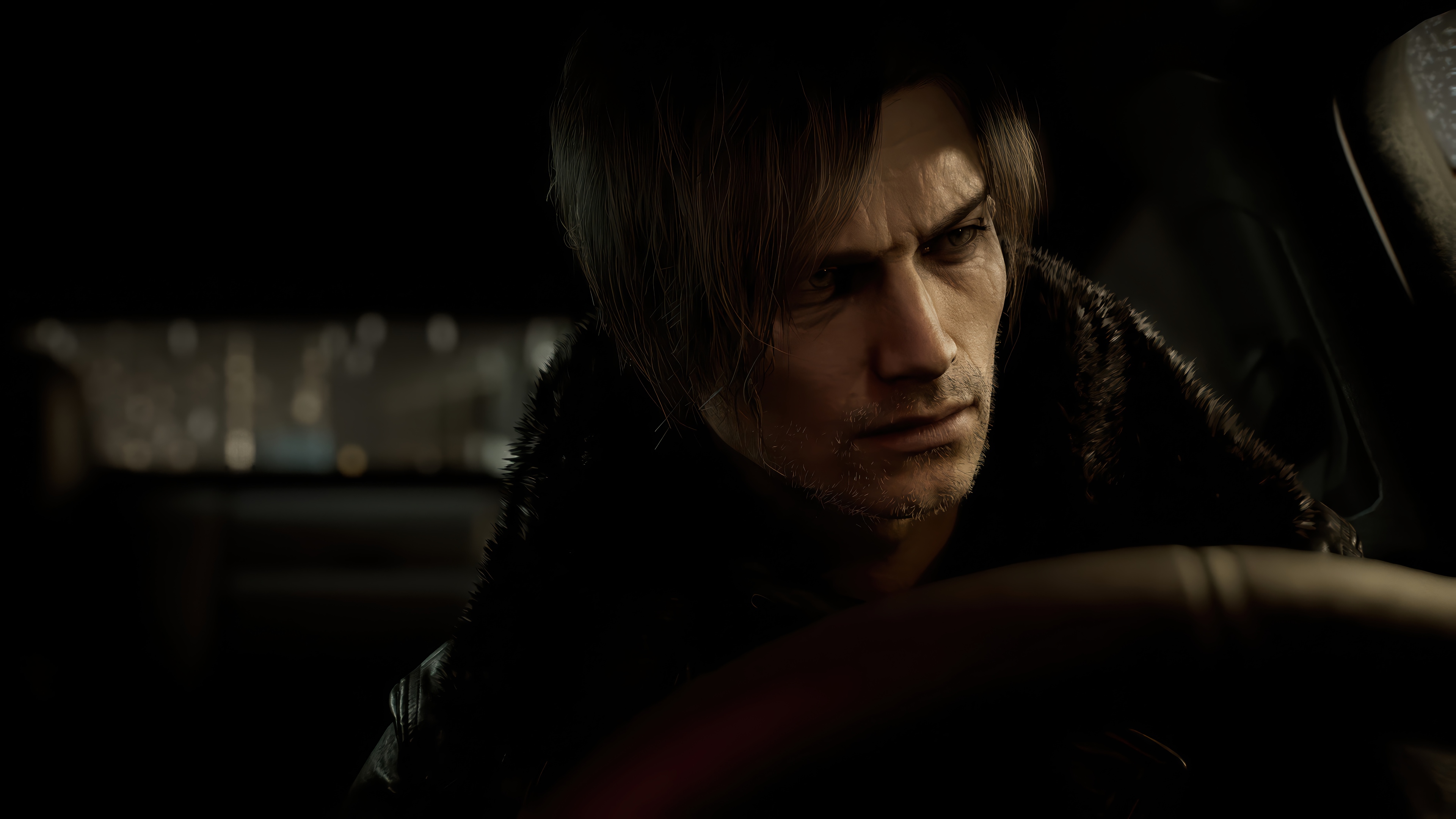 Leon S. Kennedy in Resident Evil 4K HD Wallpaper