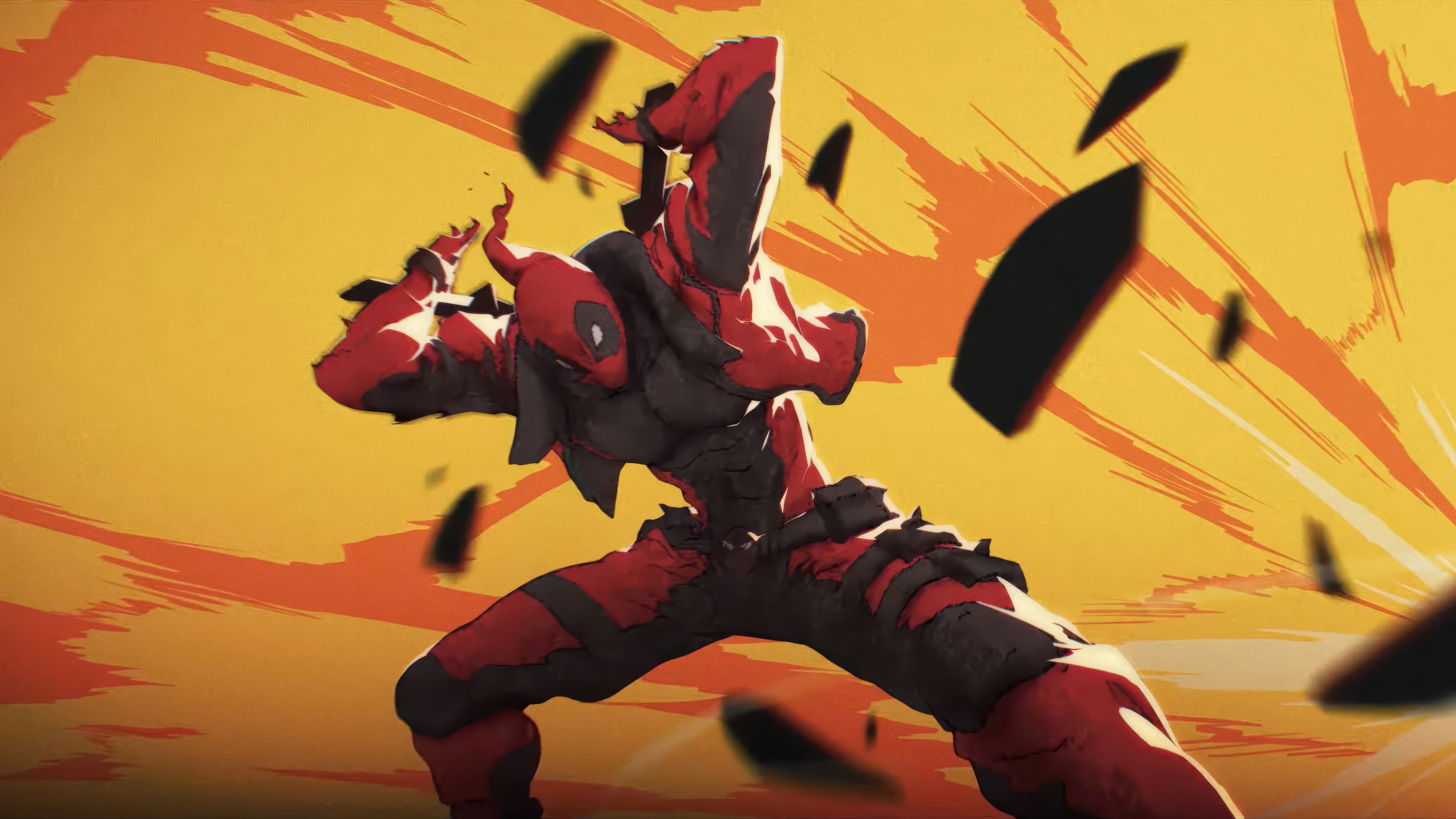 Deadpool in Marvel Rivals 4K HD Wallpaper